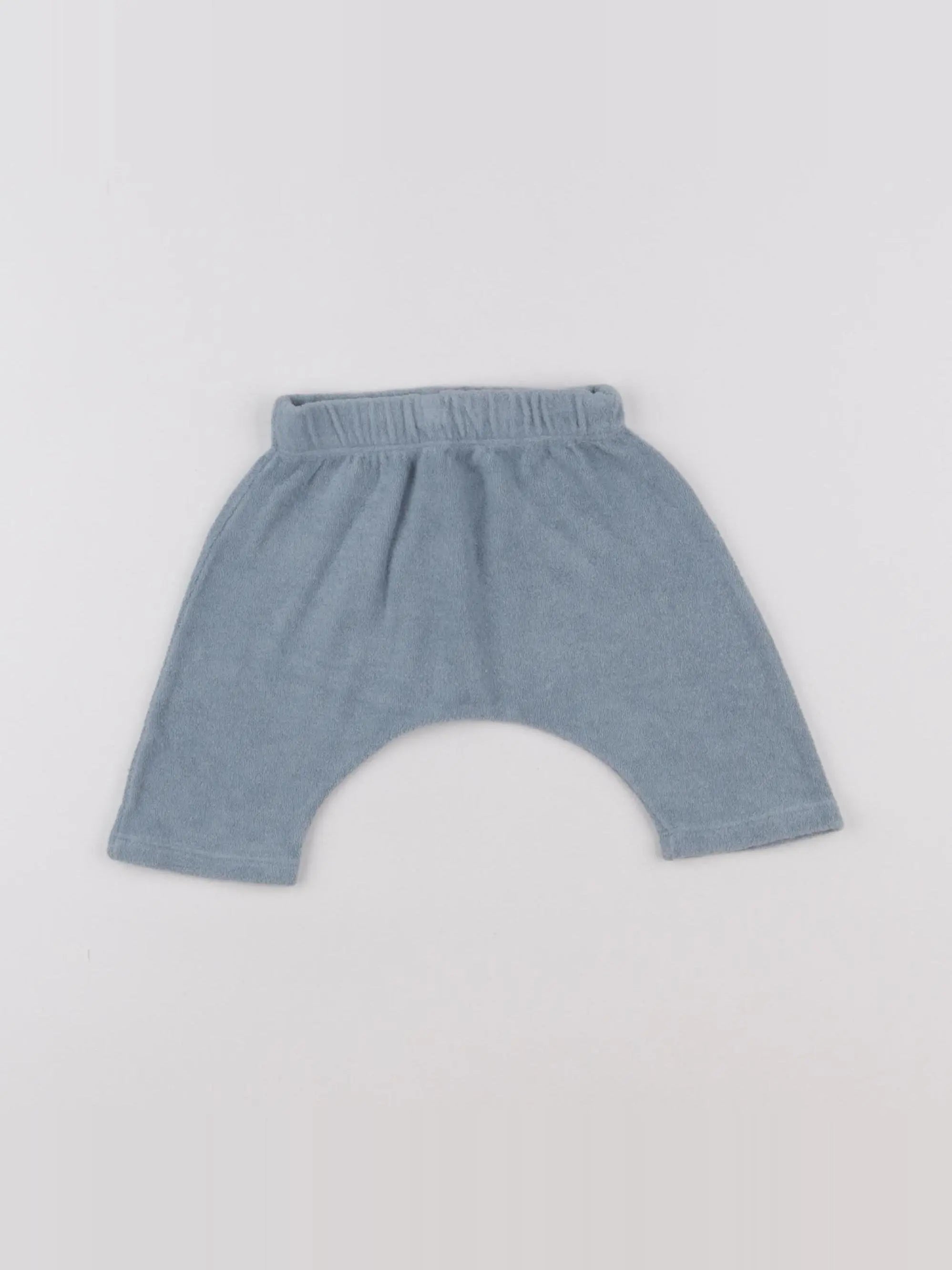 Petit Bateau - sarouel bleu - 3 mois