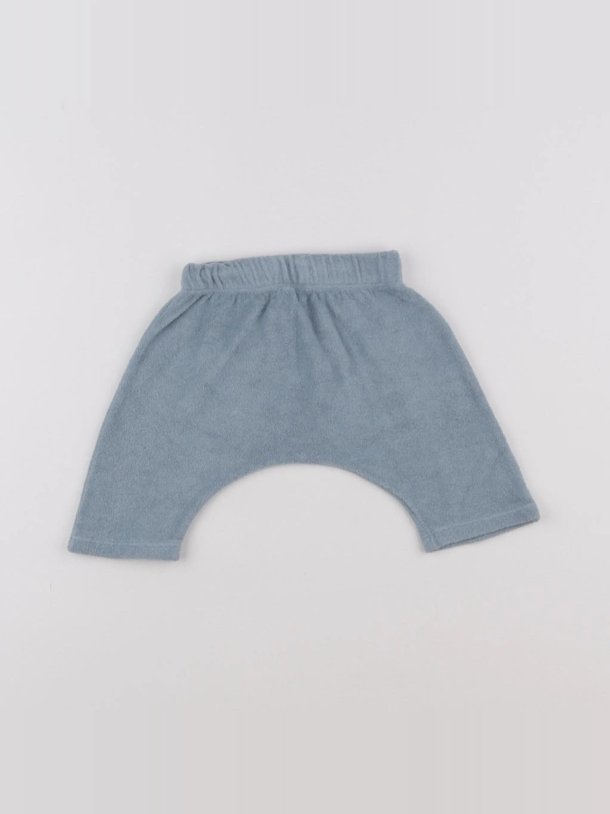 Petit Bateau - sarouel bleu - 3 mois