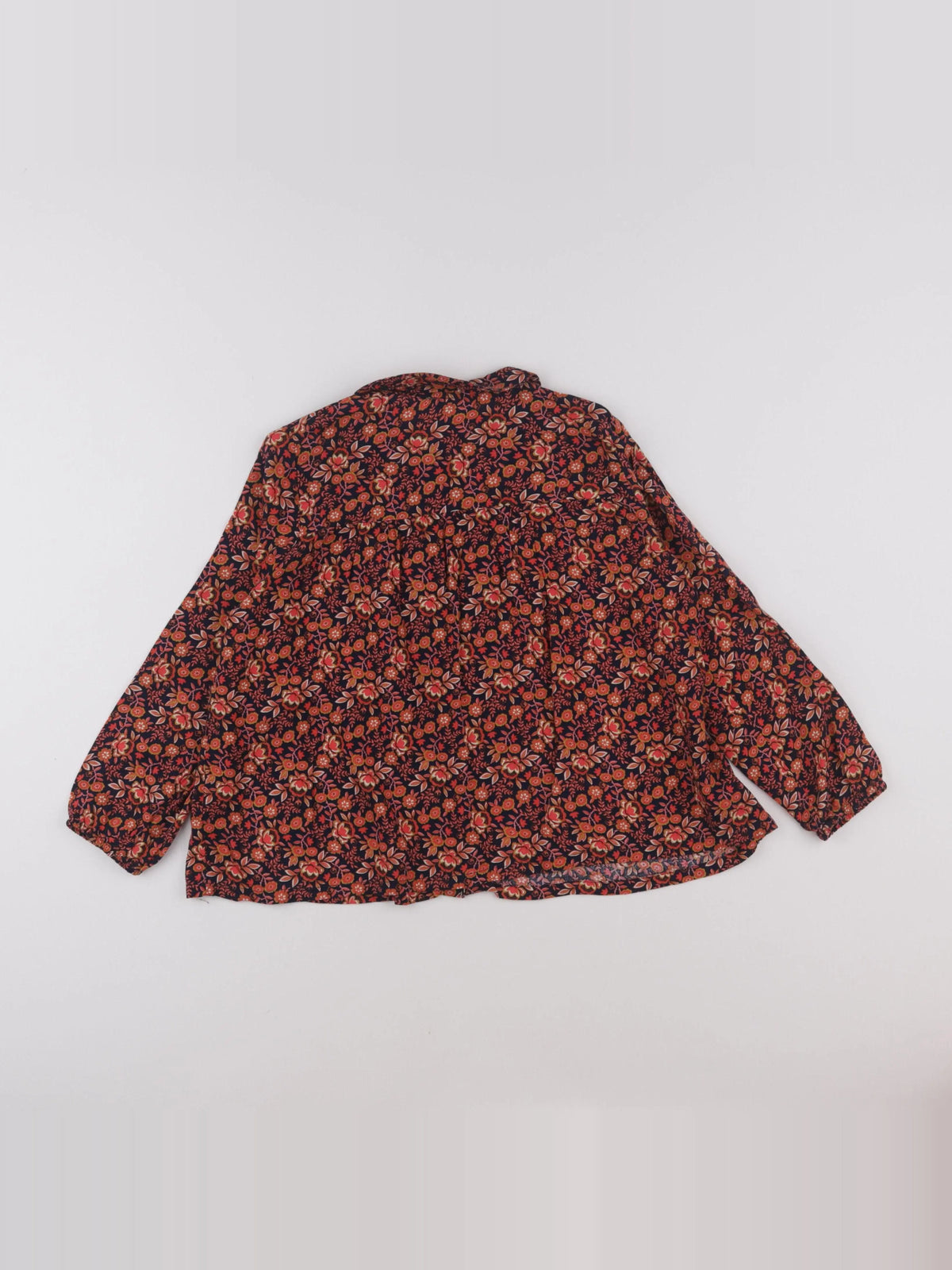 Monoprix - blouse bleu - 6 ans