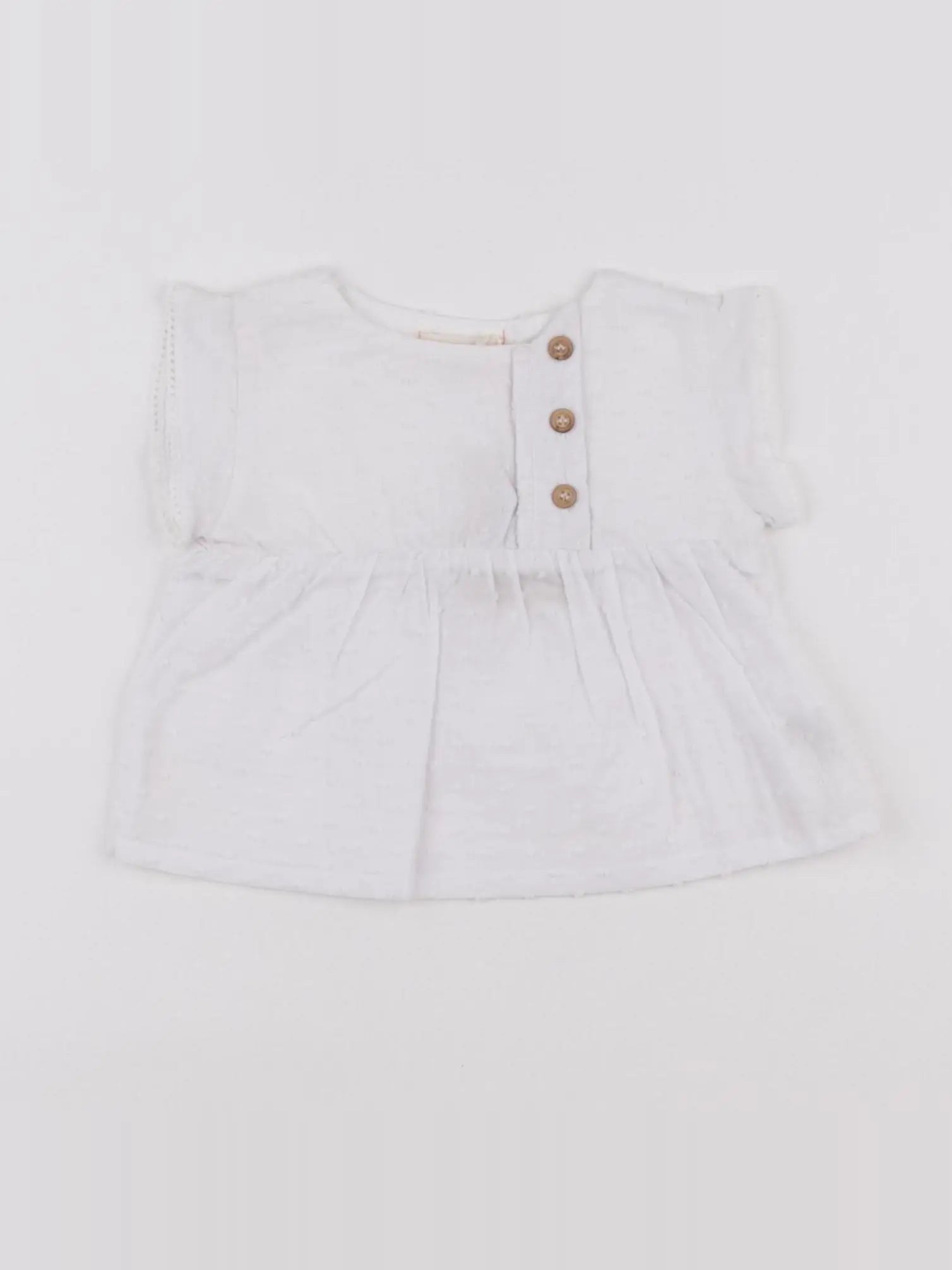 Marlot Paris - blouse blanc - 3 mois