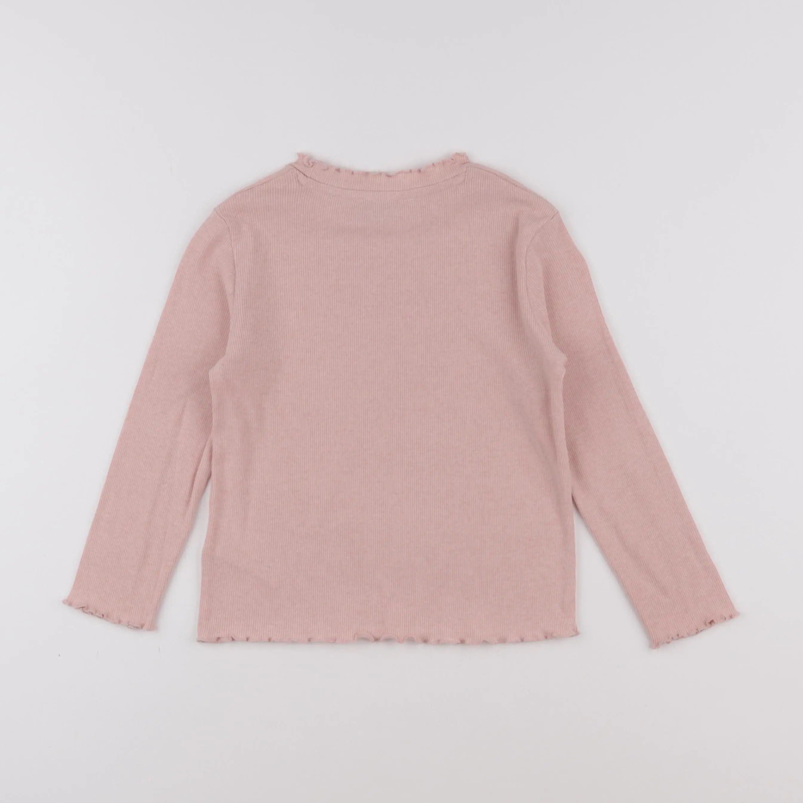 Vertbaudet - tee-shirt rose, or - 6 ans