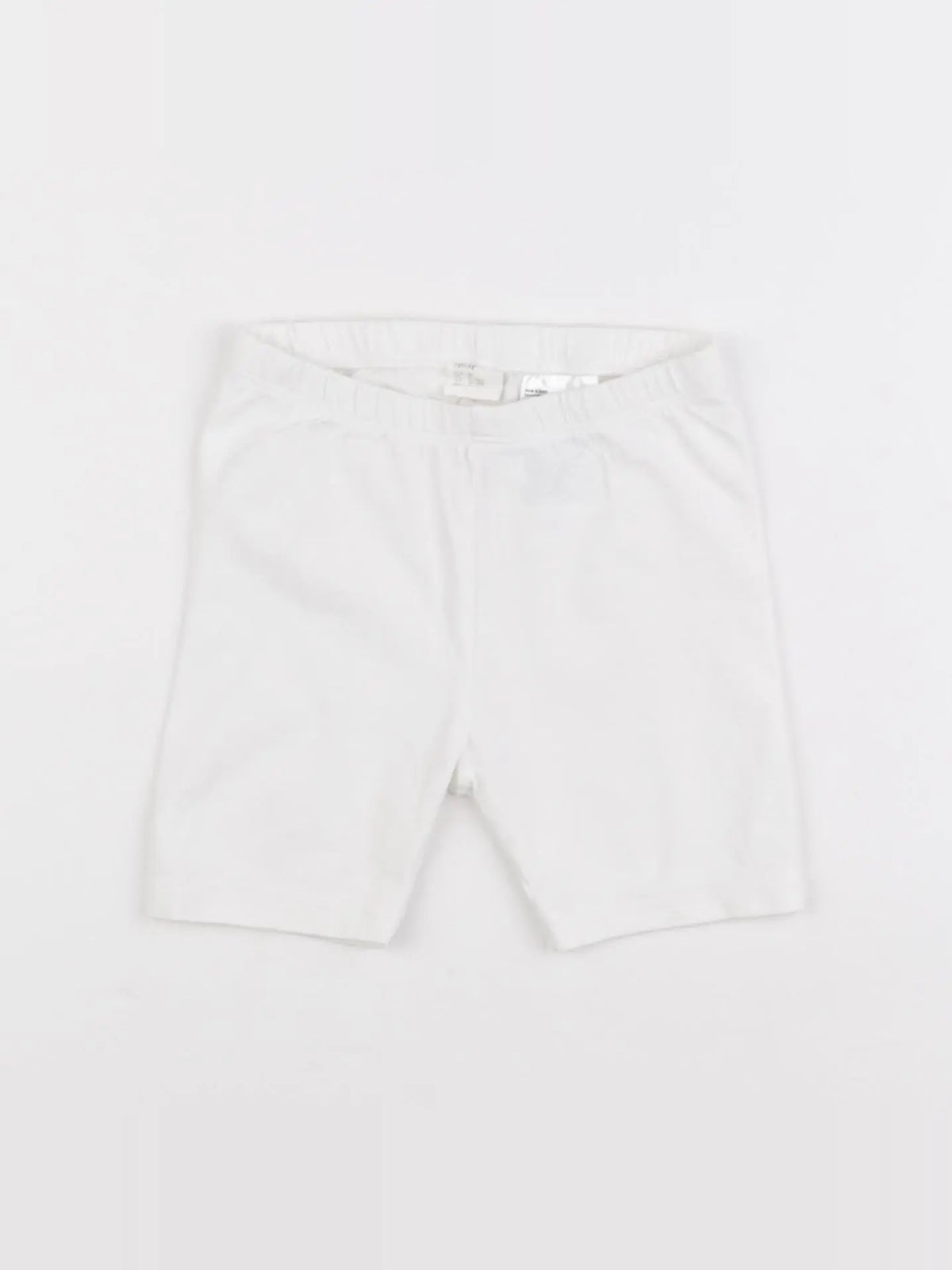 H&M - short blanc - 12/18 mois