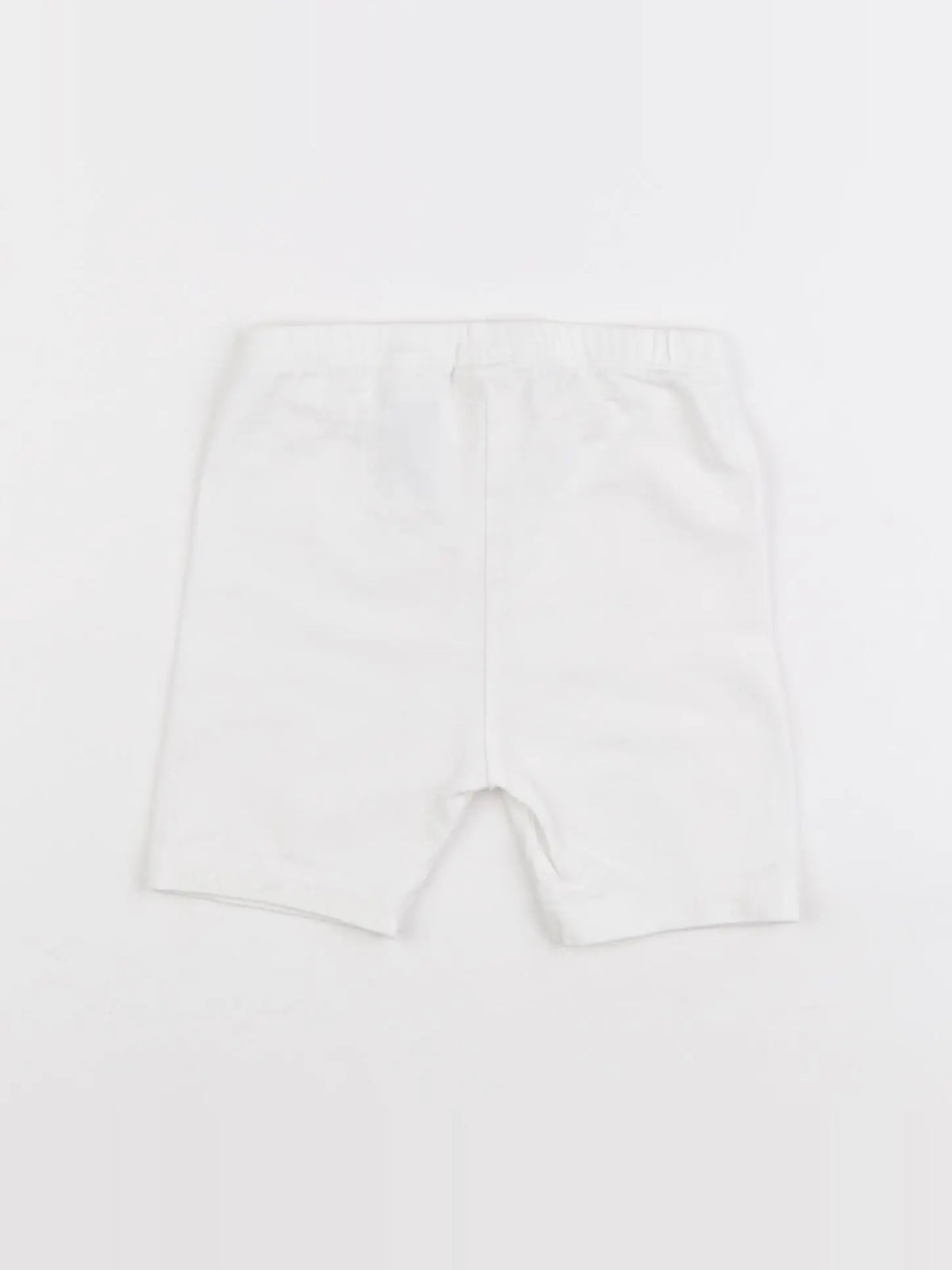 H&M - short blanc - 12/18 mois