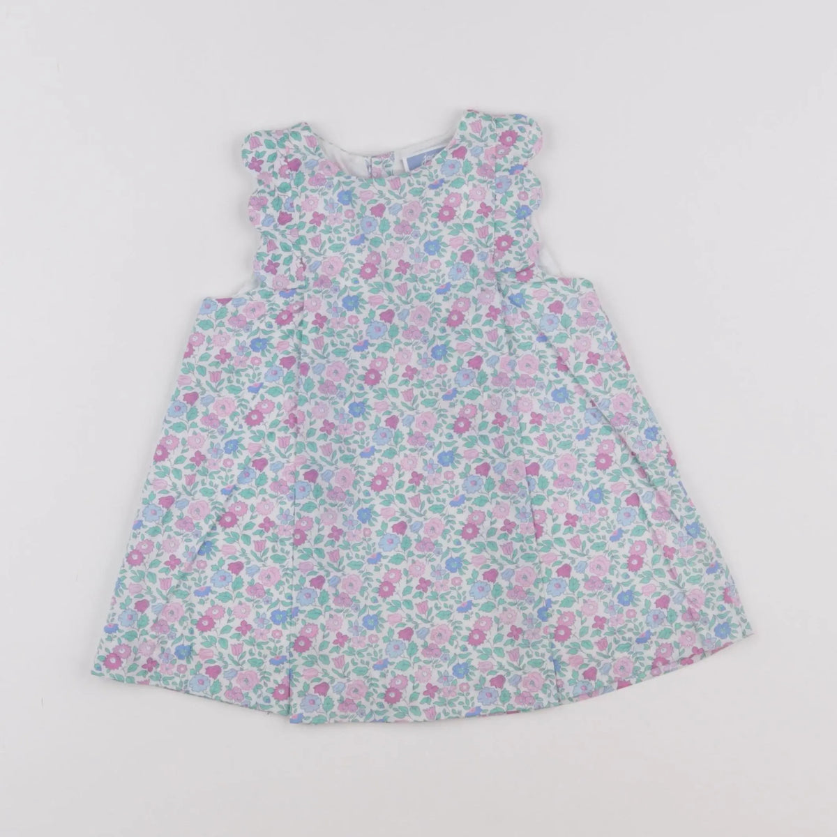 Jacadi - robe liberty blanc - 12 mois