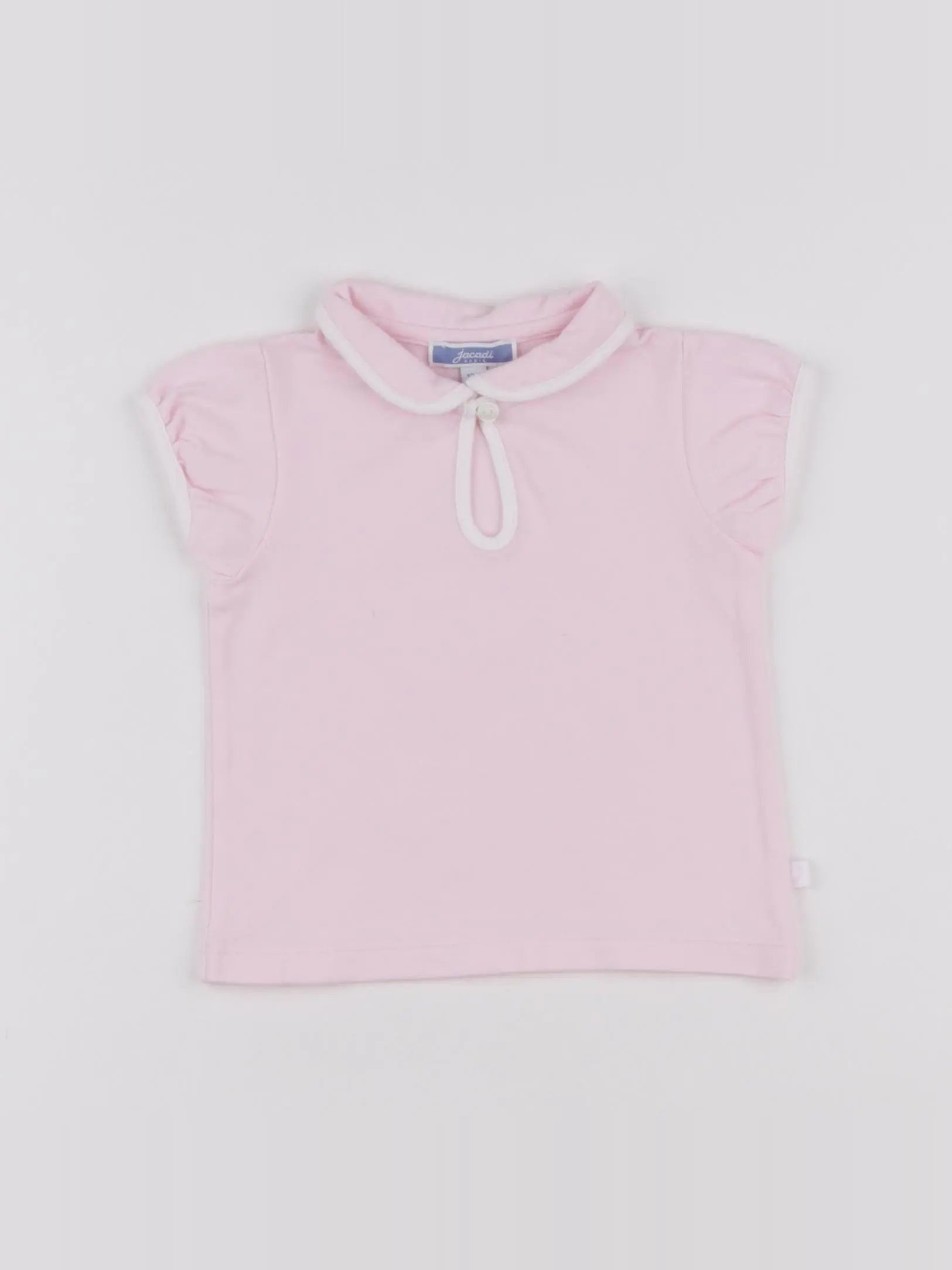 Jacadi - polo rose - 12 mois
