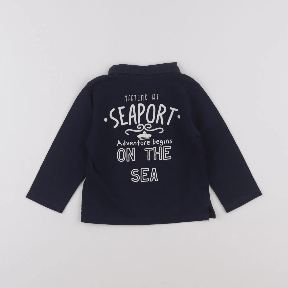 Vertbaudet - tee-shirt bleu - 18 mois