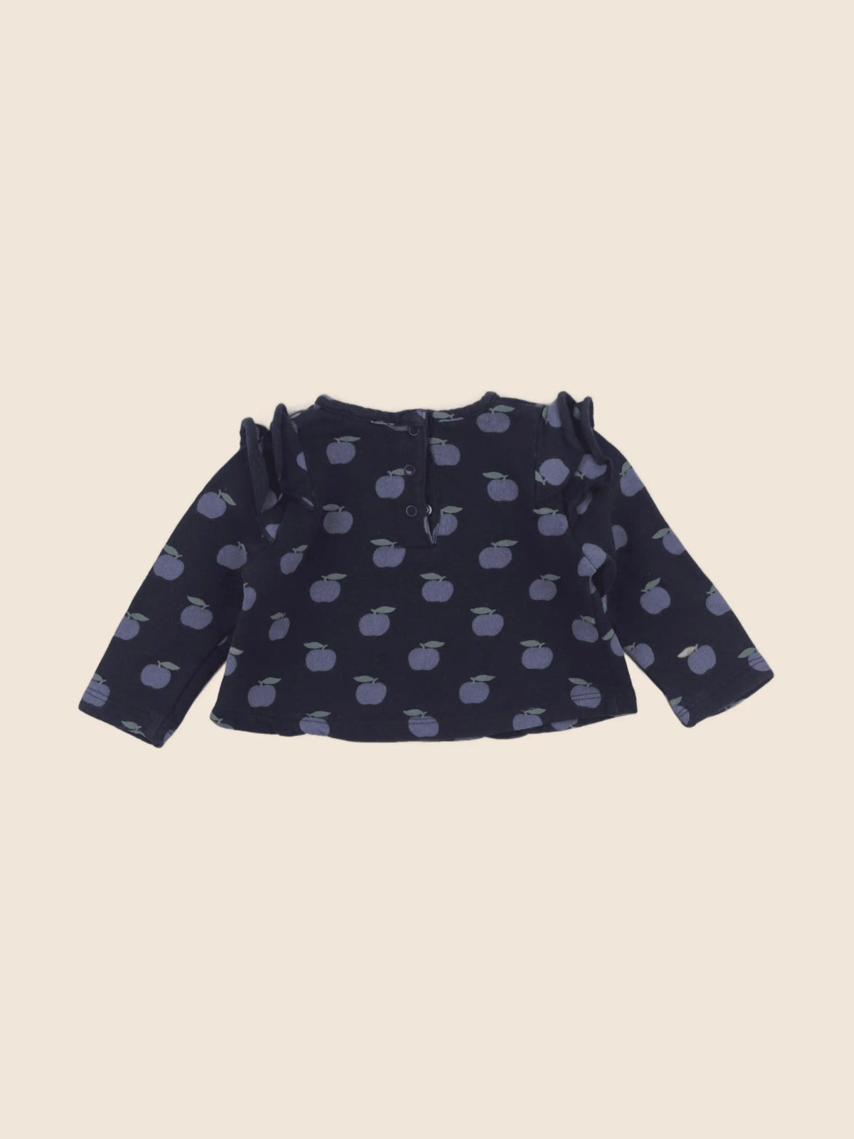 Boutchou - sweat bleu - 6 mois