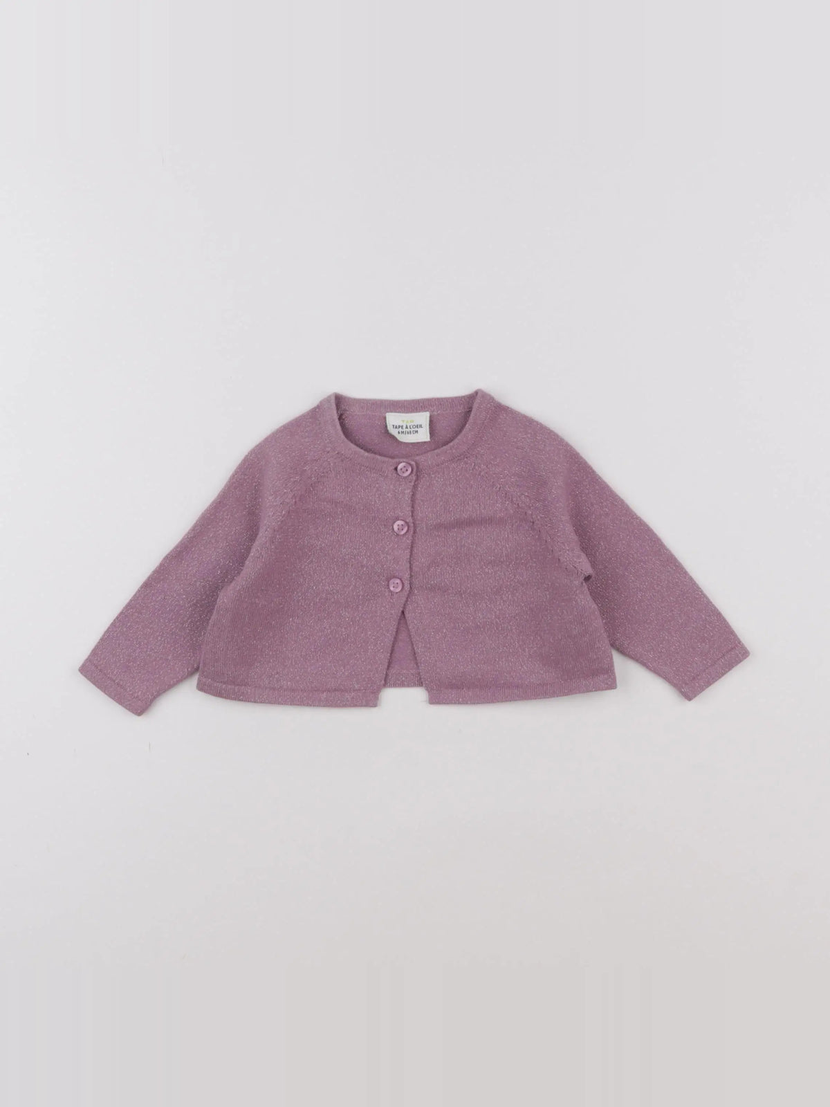 Tape à l'oeil - gilet rose - 6 mois