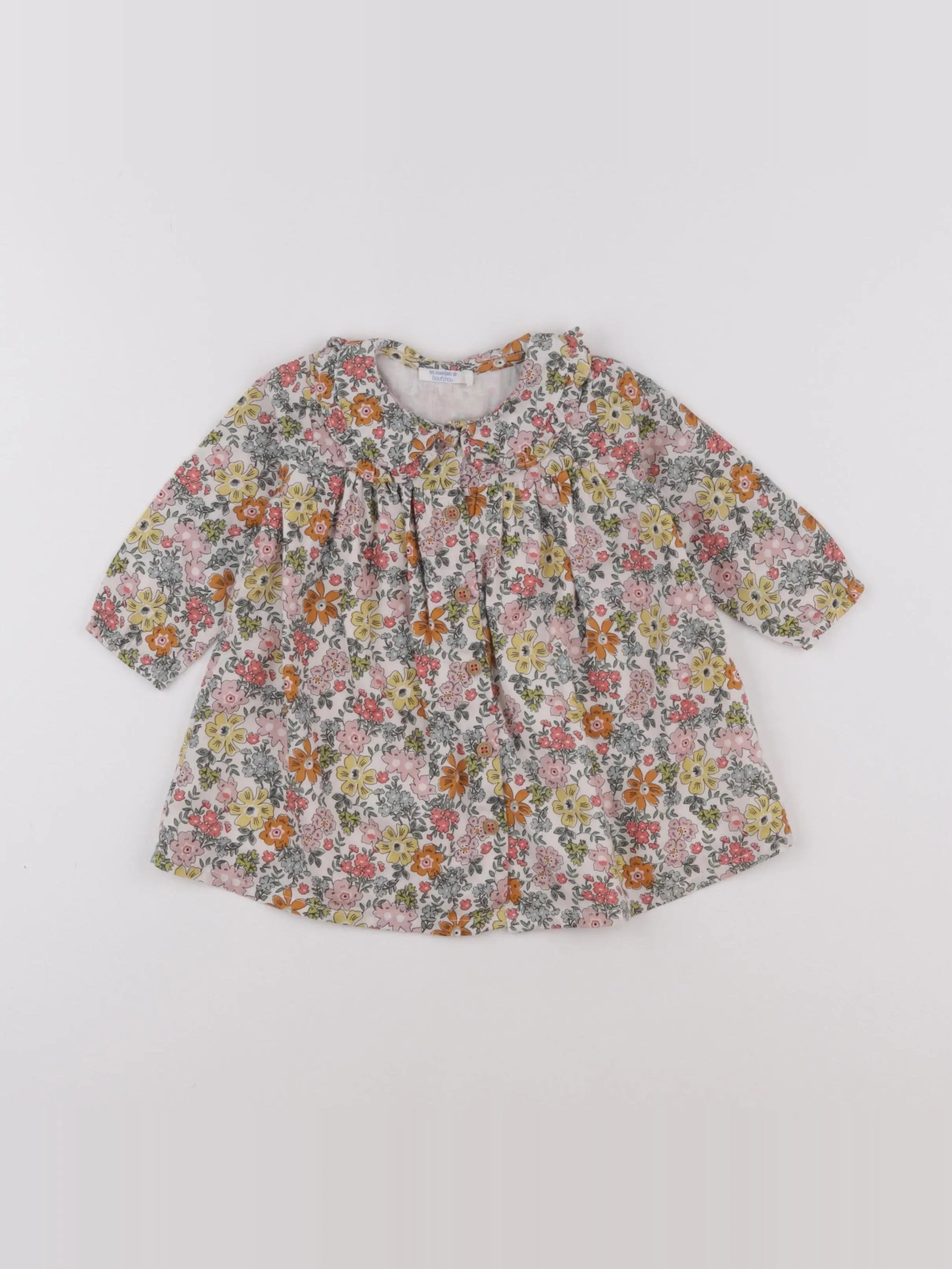 Boutchou - robe multicolore - 6 mois