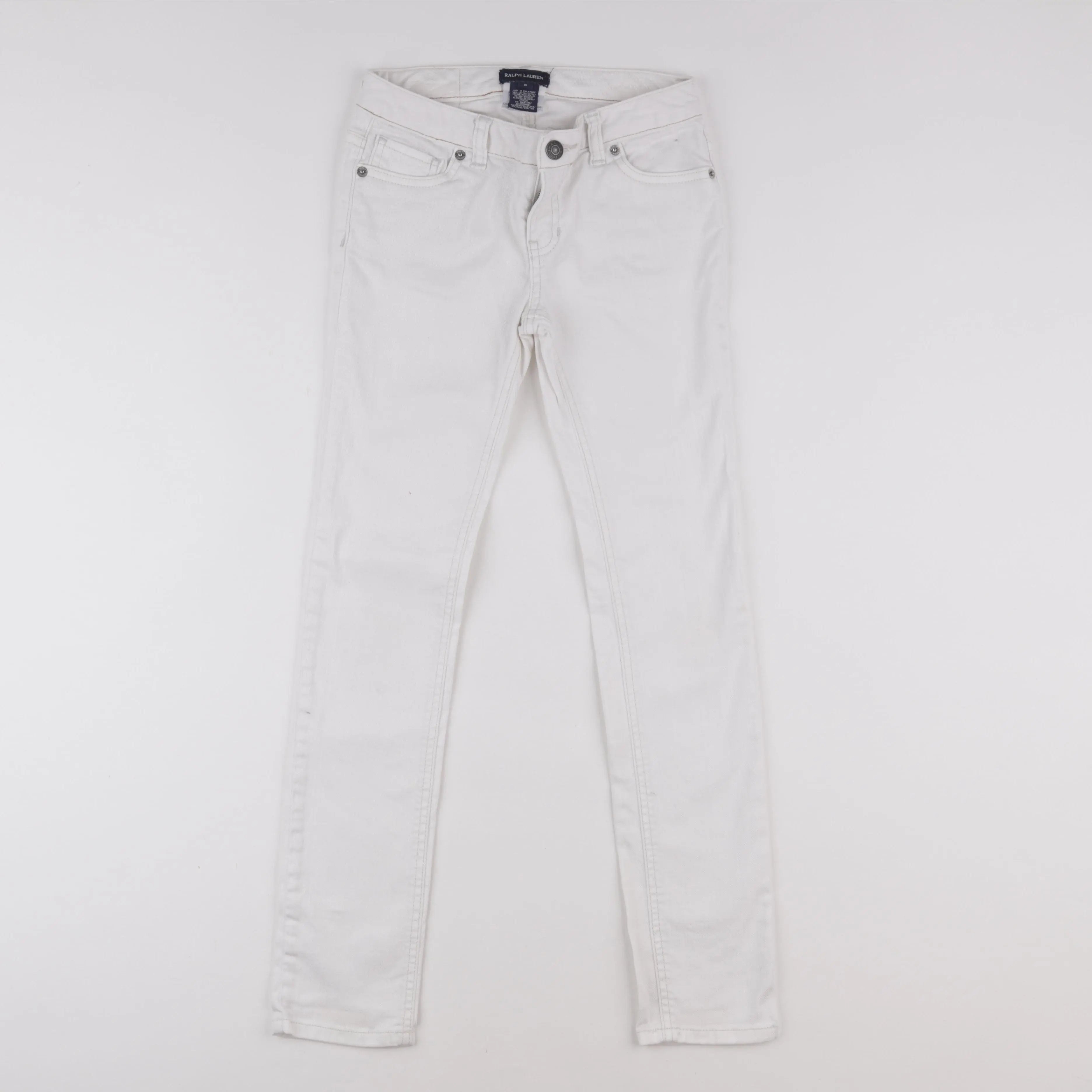 Ralph Lauren - jean blanc - 8 ans