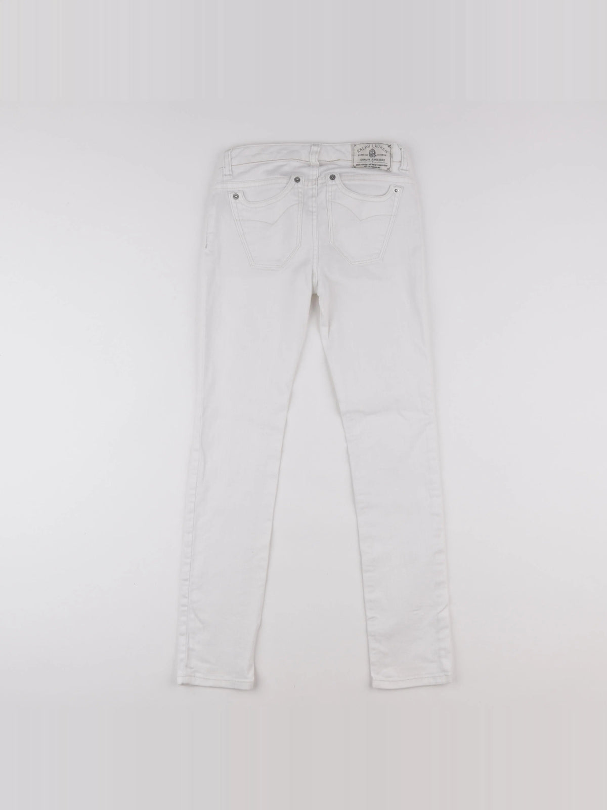 Ralph Lauren - jean blanc - 8 ans