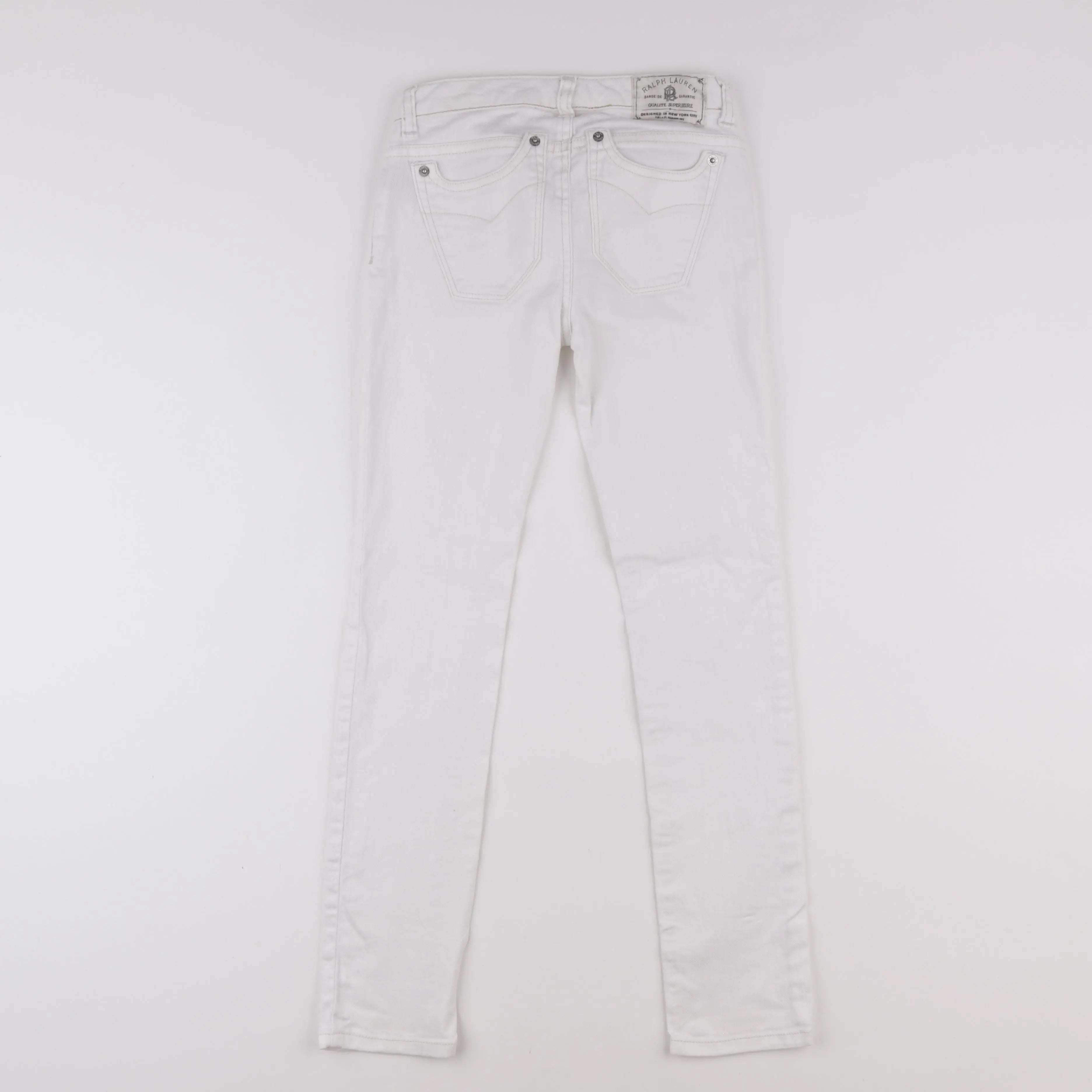 Ralph Lauren - jean blanc - 8 ans