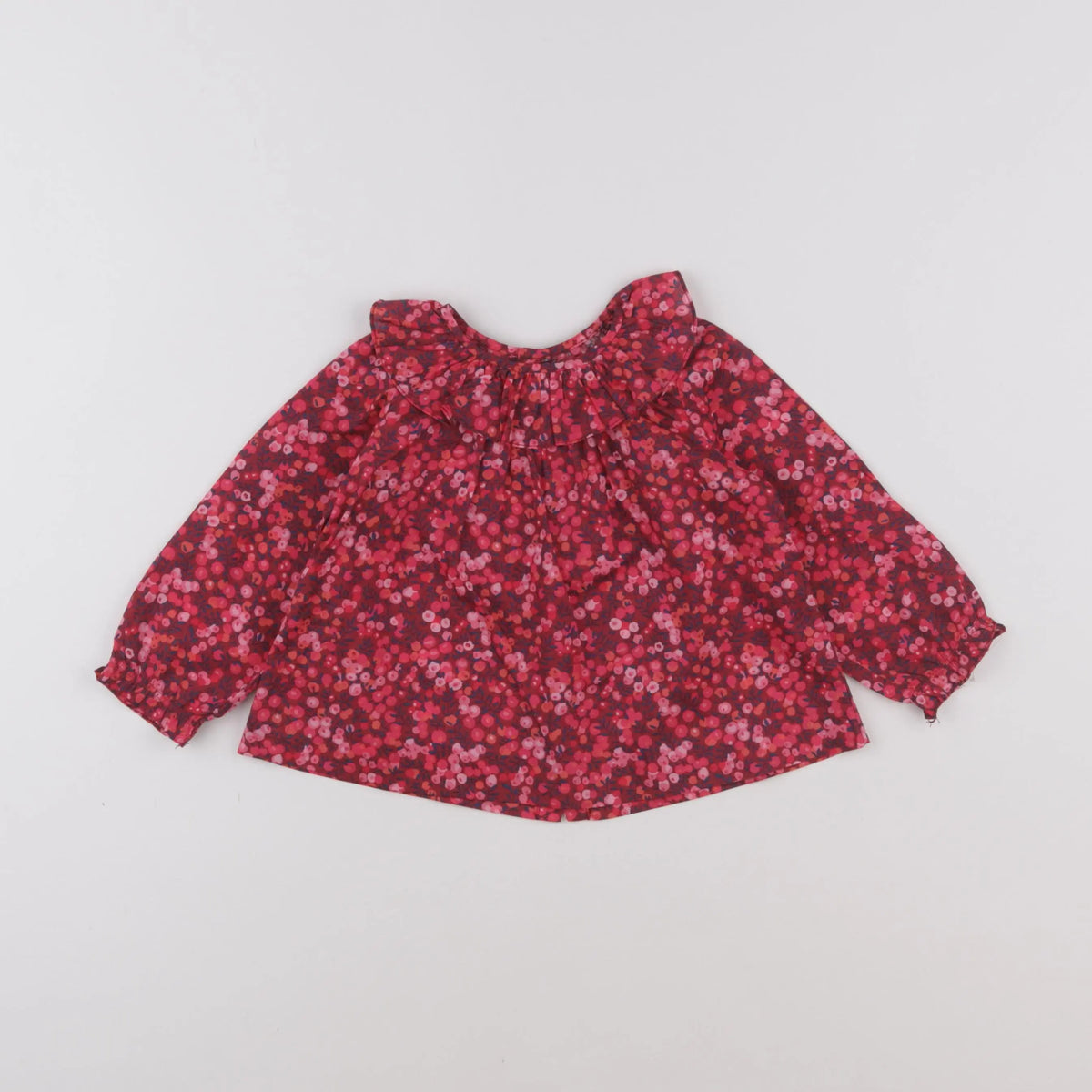 Jacadi - blouse liberty rose - 18 mois