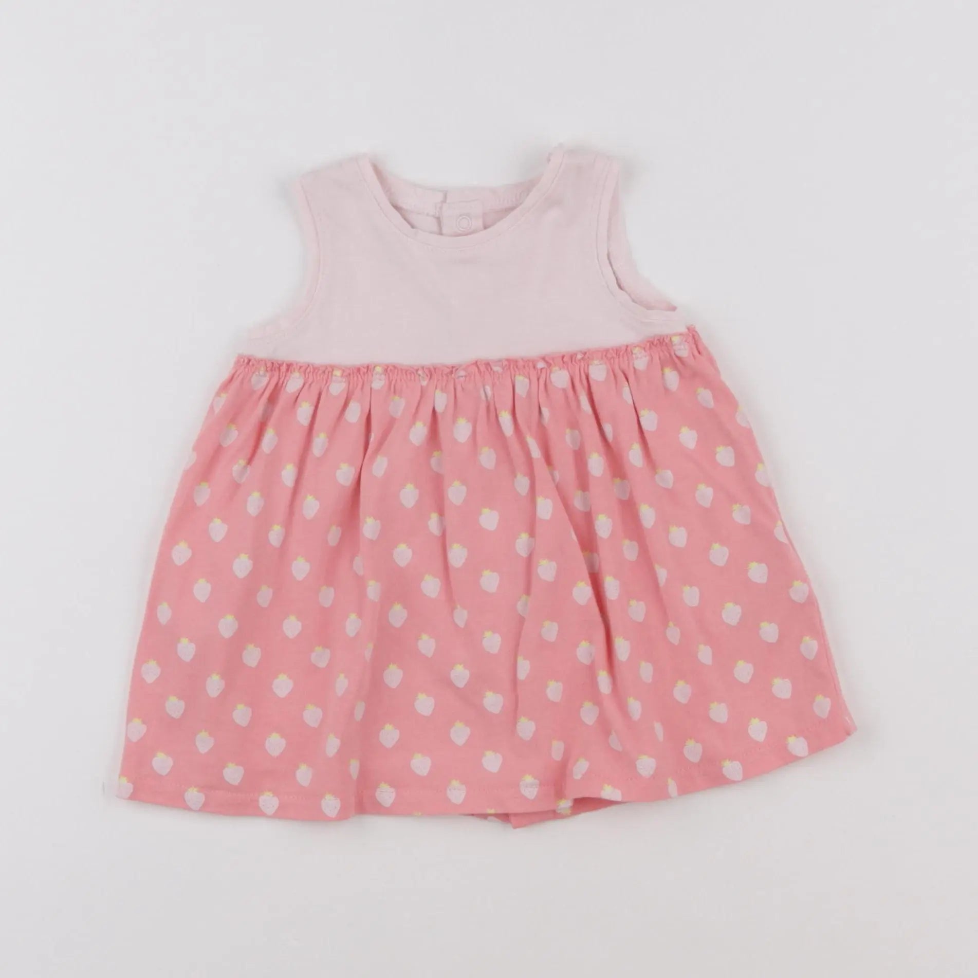 Vertbaudet - robe rose - 3 mois