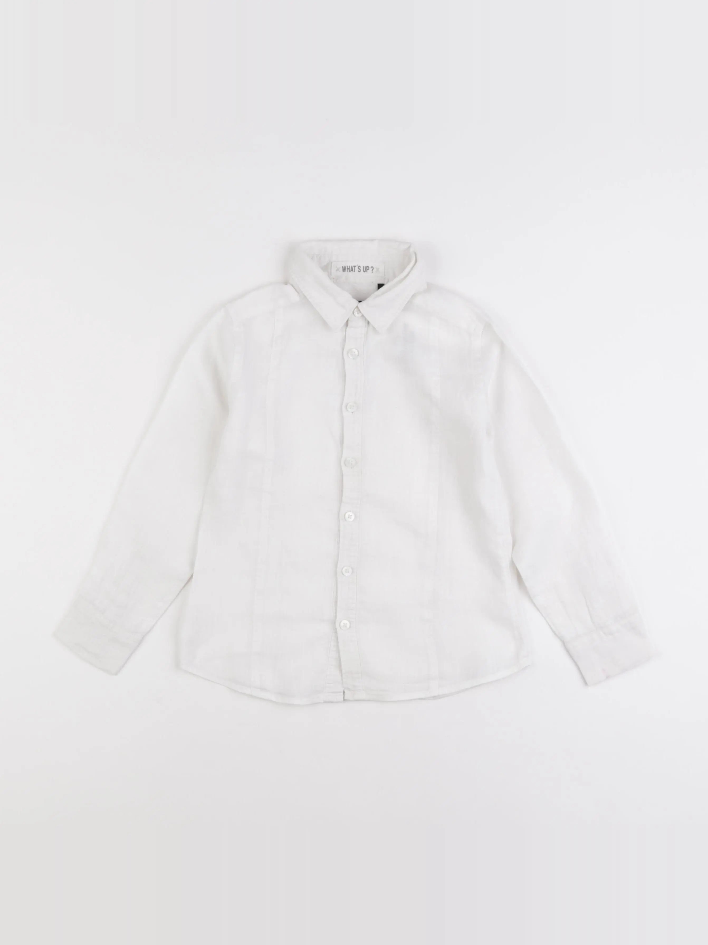 IKKS - chemise imprimé au dos blanc - 5 ans