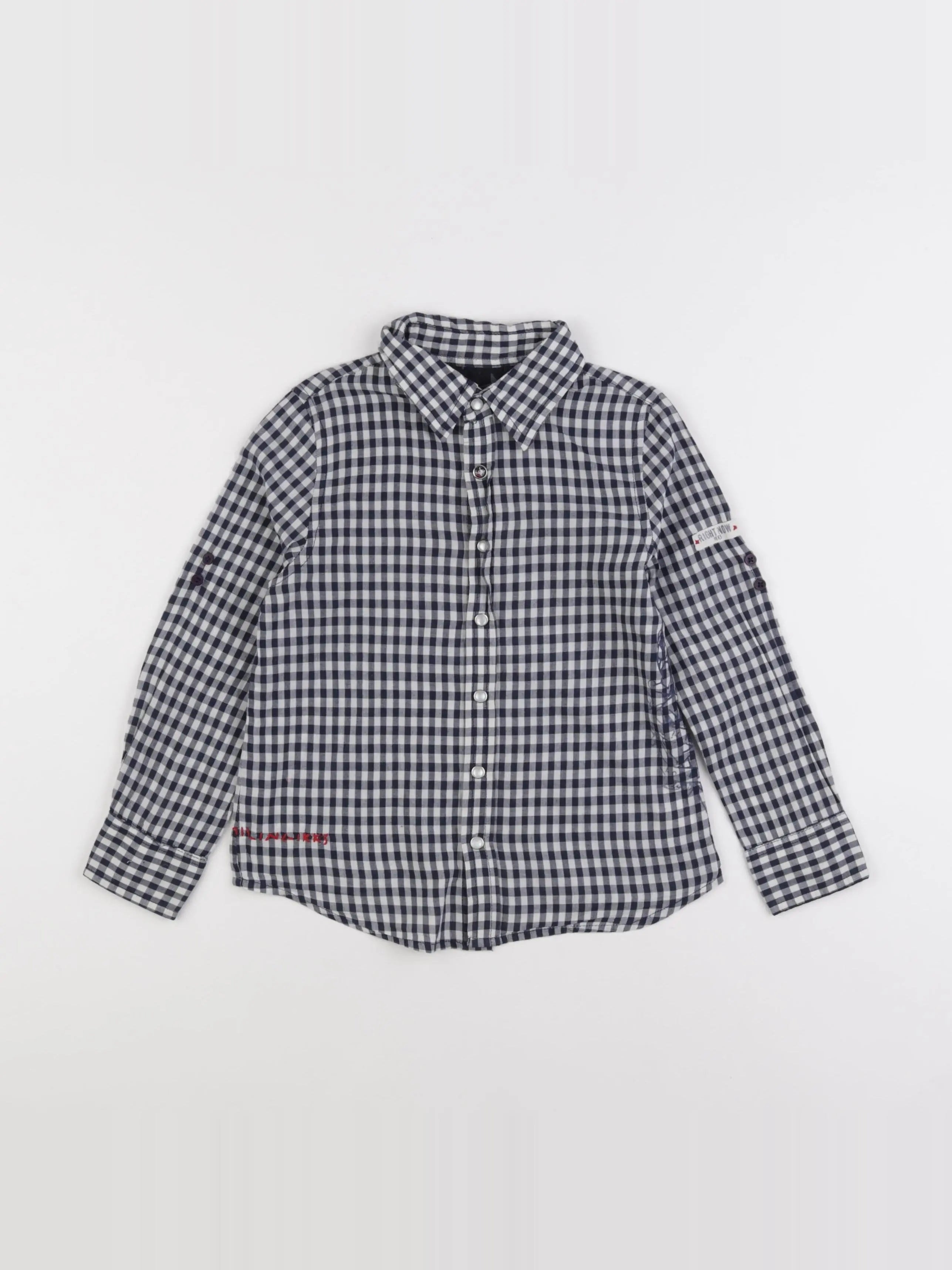 IKKS - chemise blanc, bleu - 5 ans