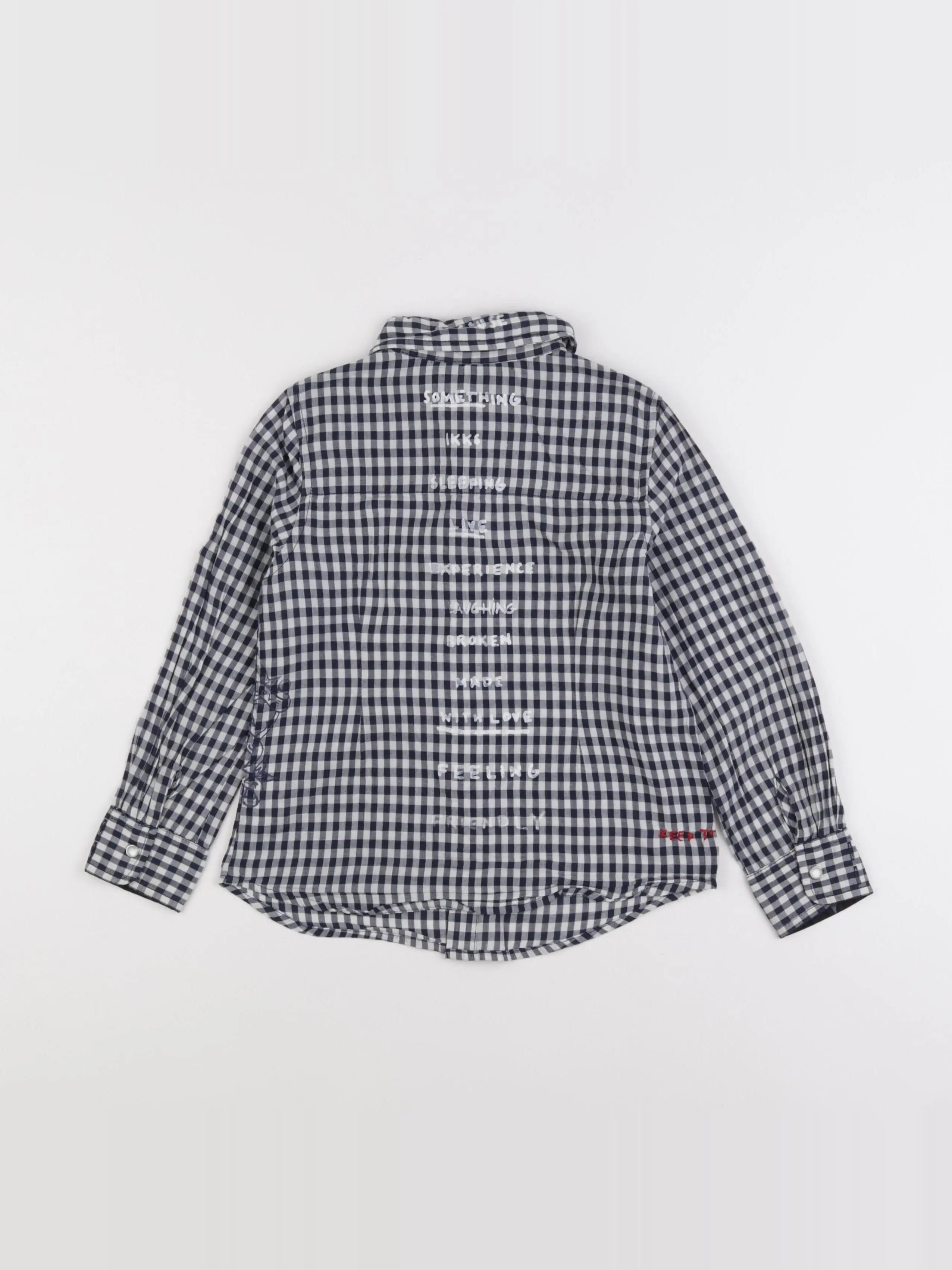 IKKS - chemise blanc, bleu - 5 ans