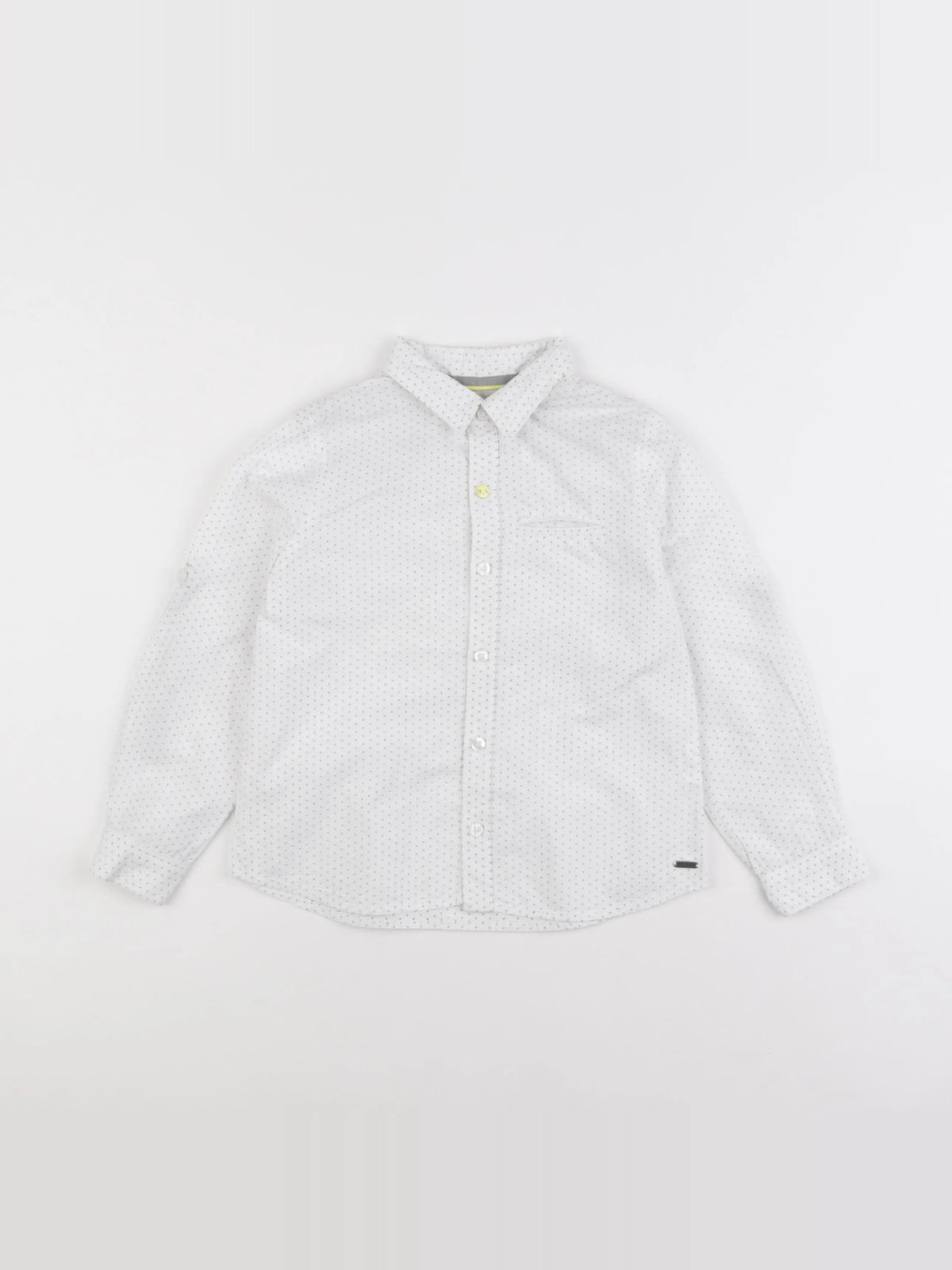 IKKS - chemise blanc, gris - 4 ans