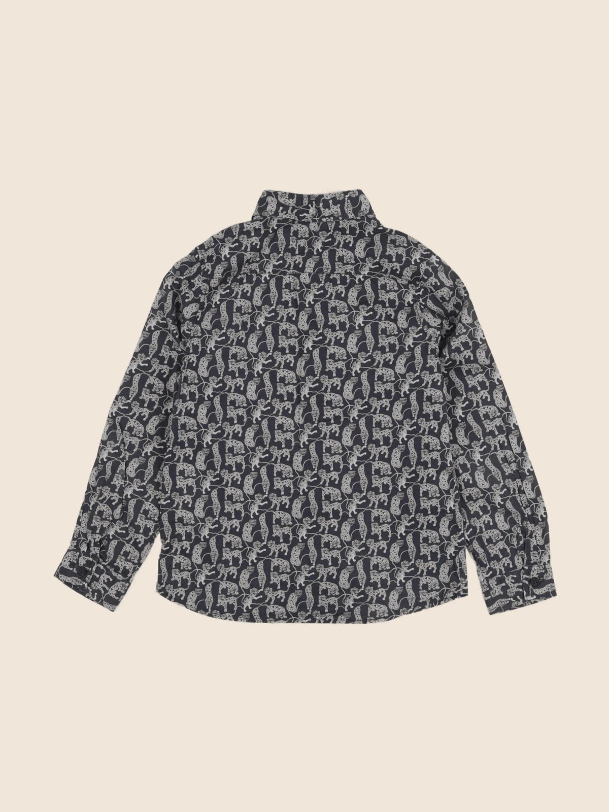 IKKS - chemise gris, beige - 5 ans
