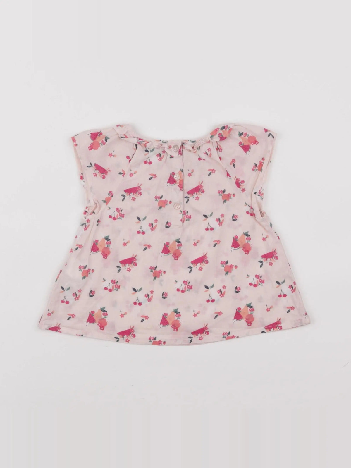 Tape à l'oeil - blouse rose - 9 mois