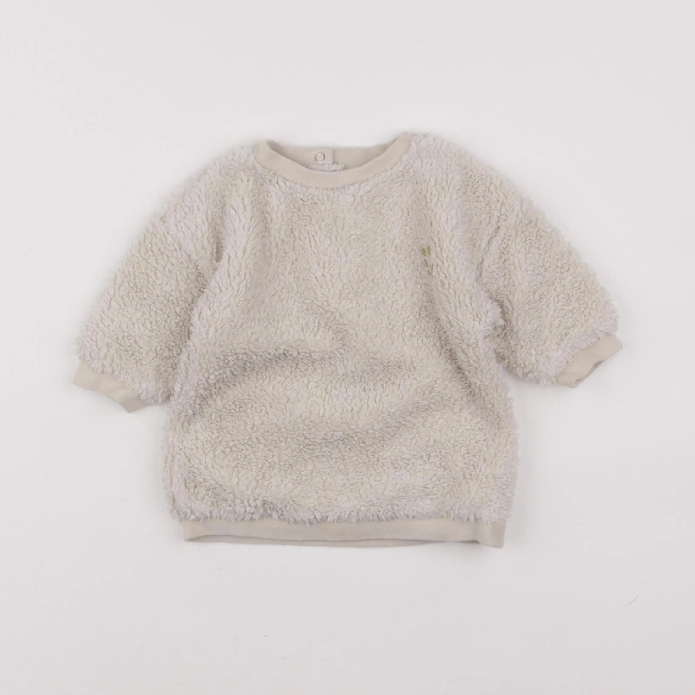 Vertbaudet - robe beige - 6 mois