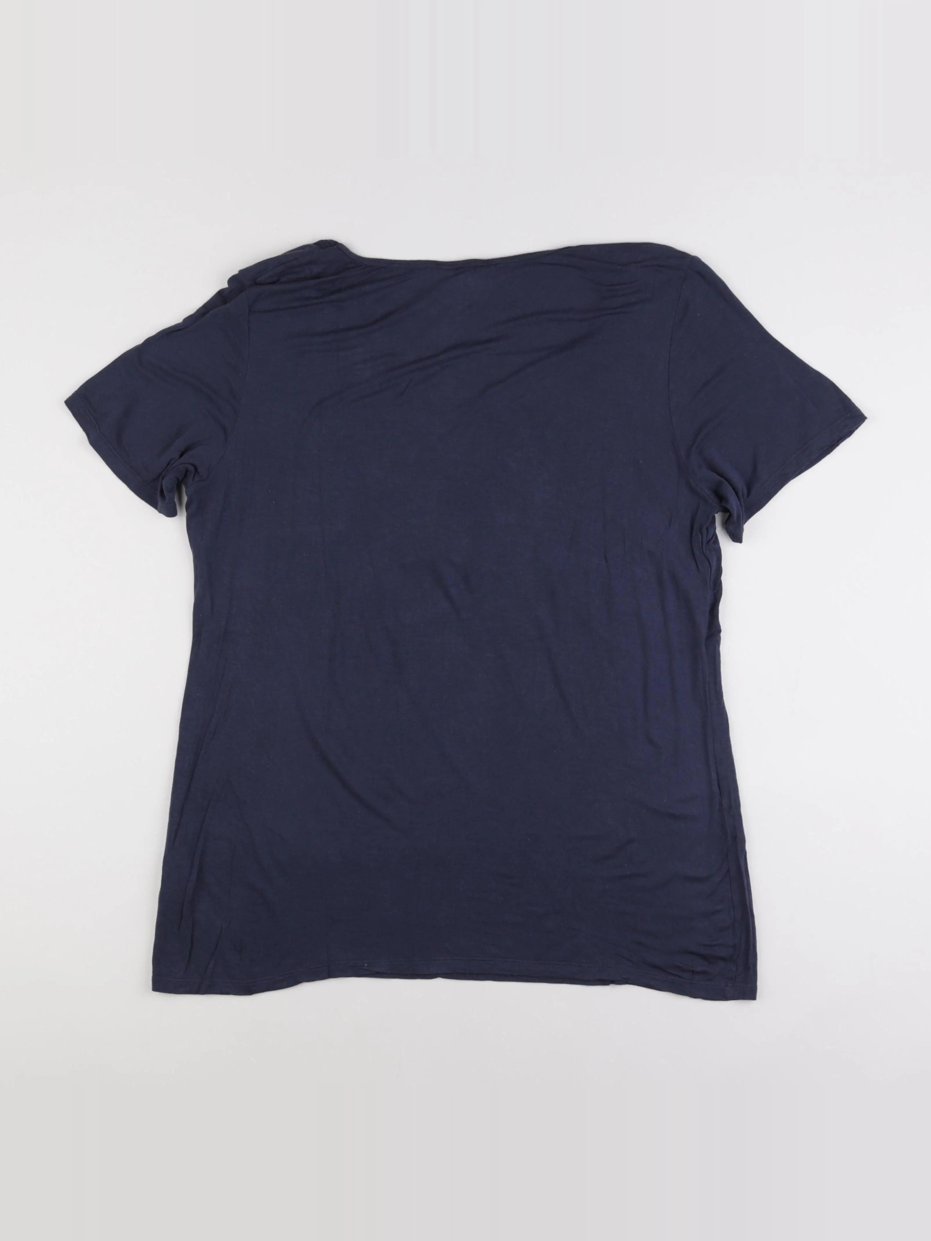 H&M - tee-shirt grossesse bleu - l