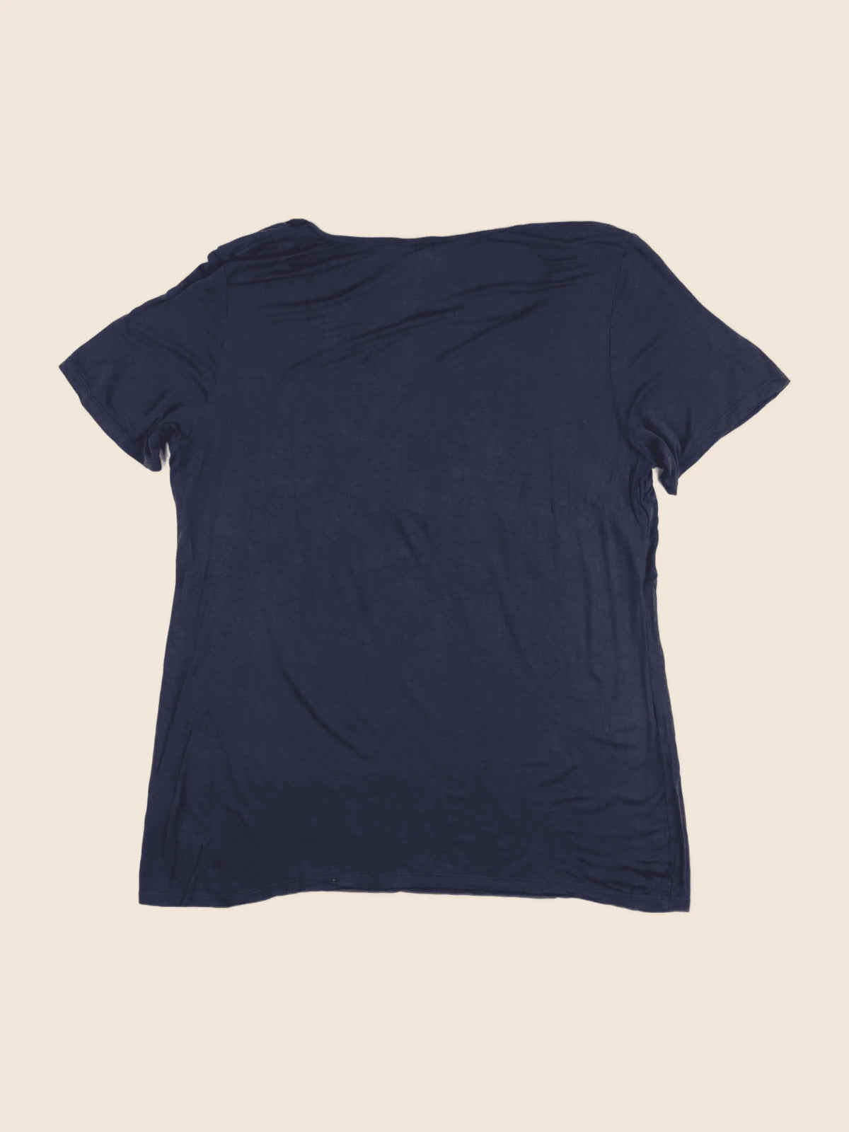 H&M - tee-shirt grossesse bleu - m