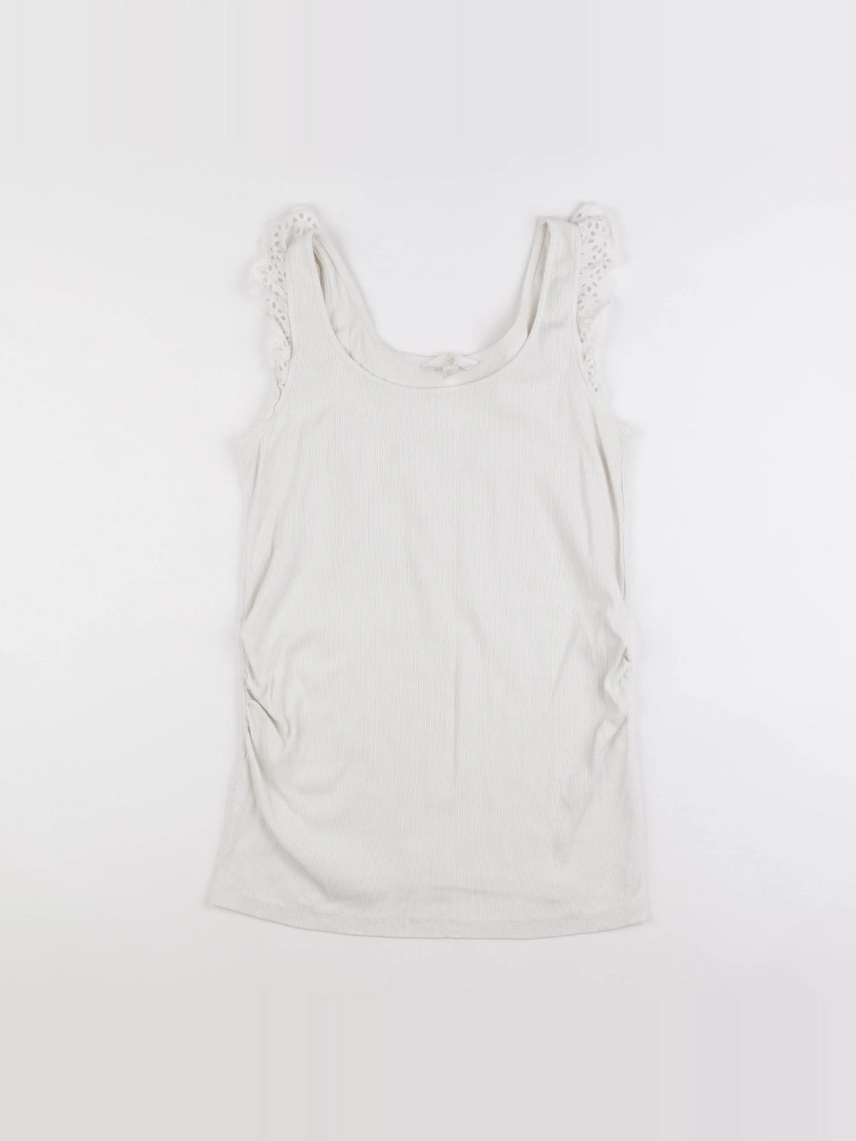 H&M - débardeur grossesse beige - m