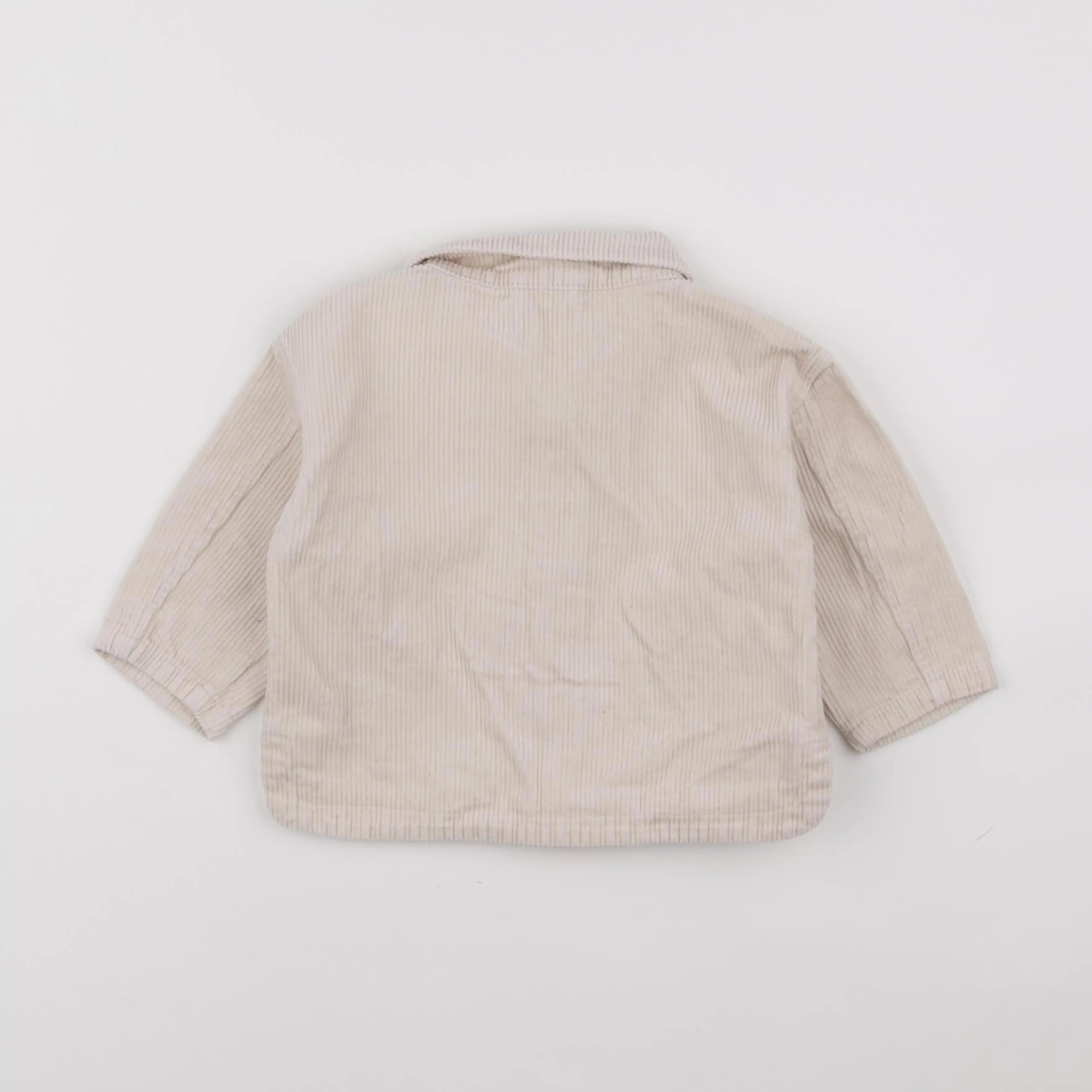 Vertbaudet - chemise beige - 18 mois