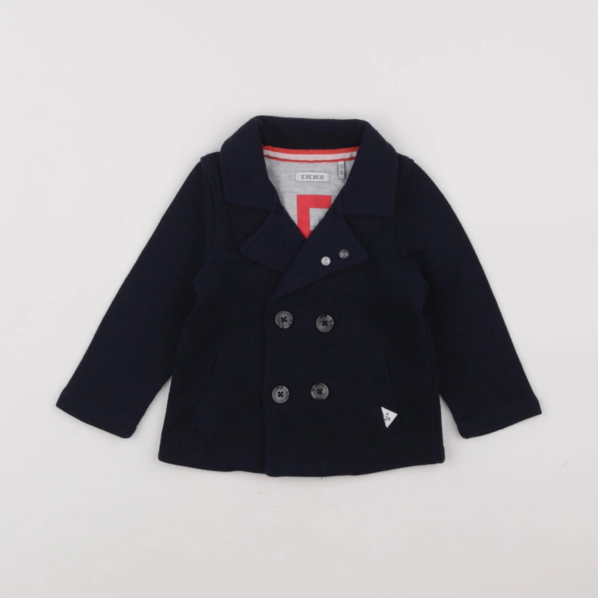IKKS - veste bleu - 18 mois