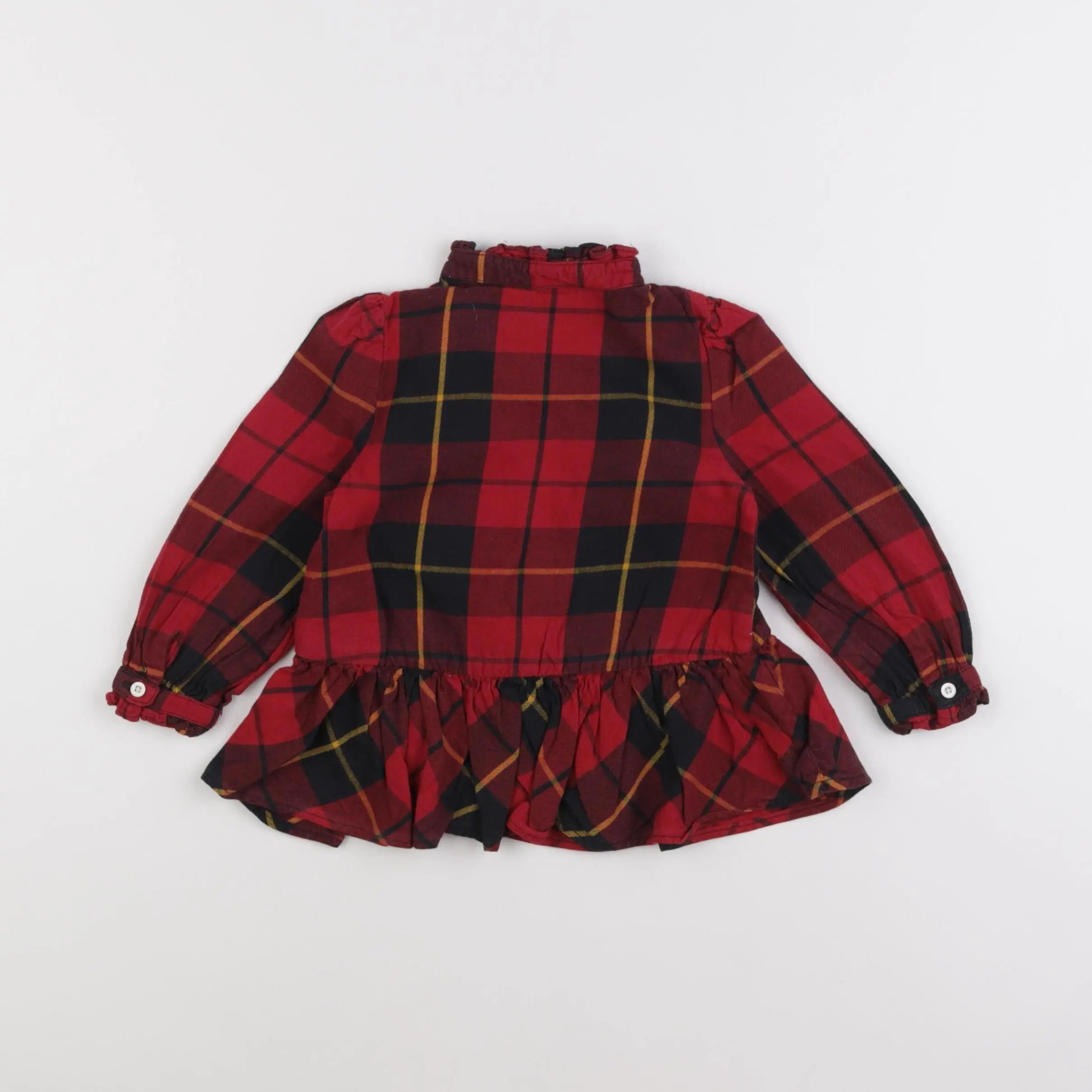Ralph Lauren - blouse rouge - 18 mois
