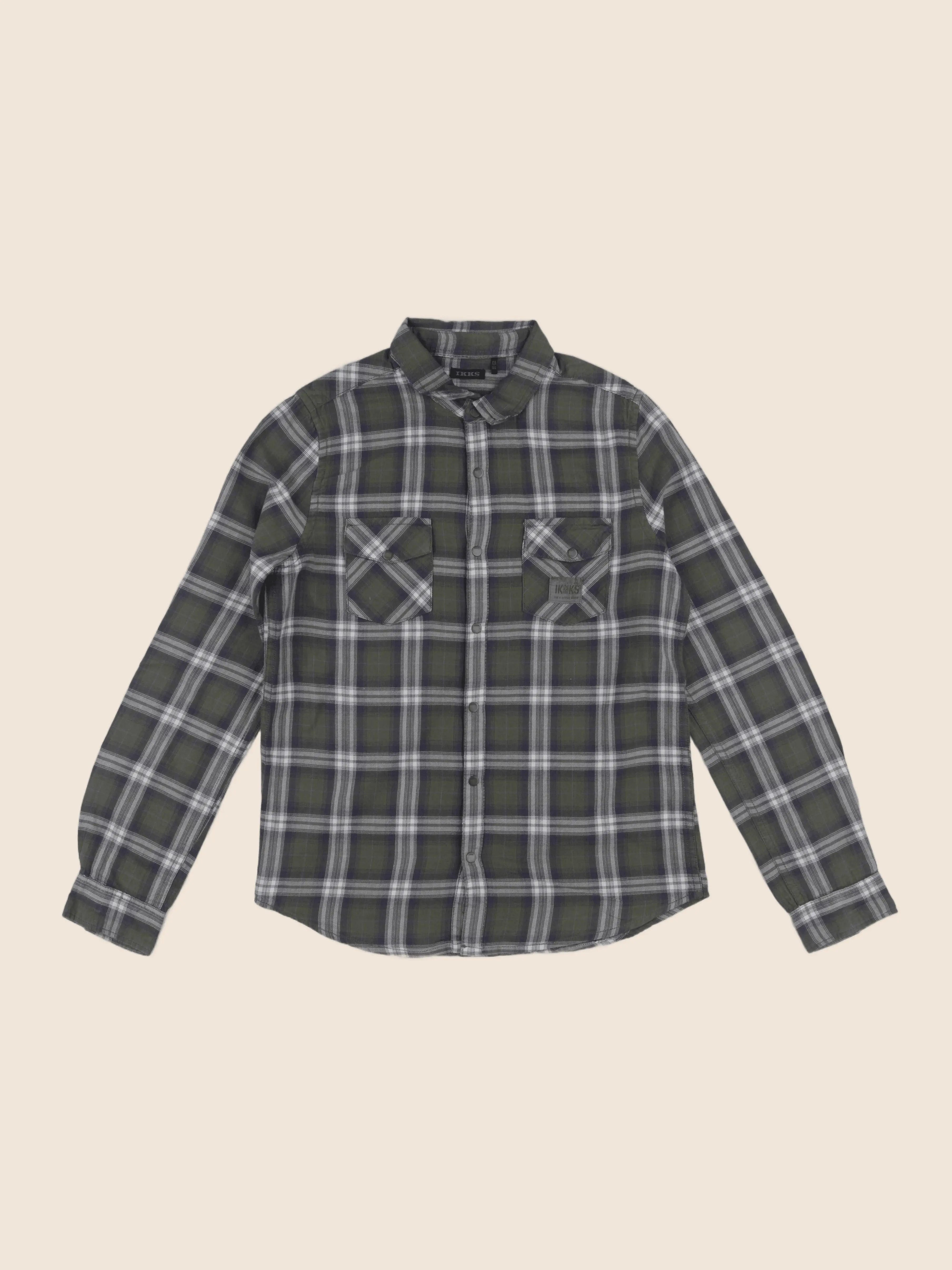 IKKS - chemise vert - 12 ans