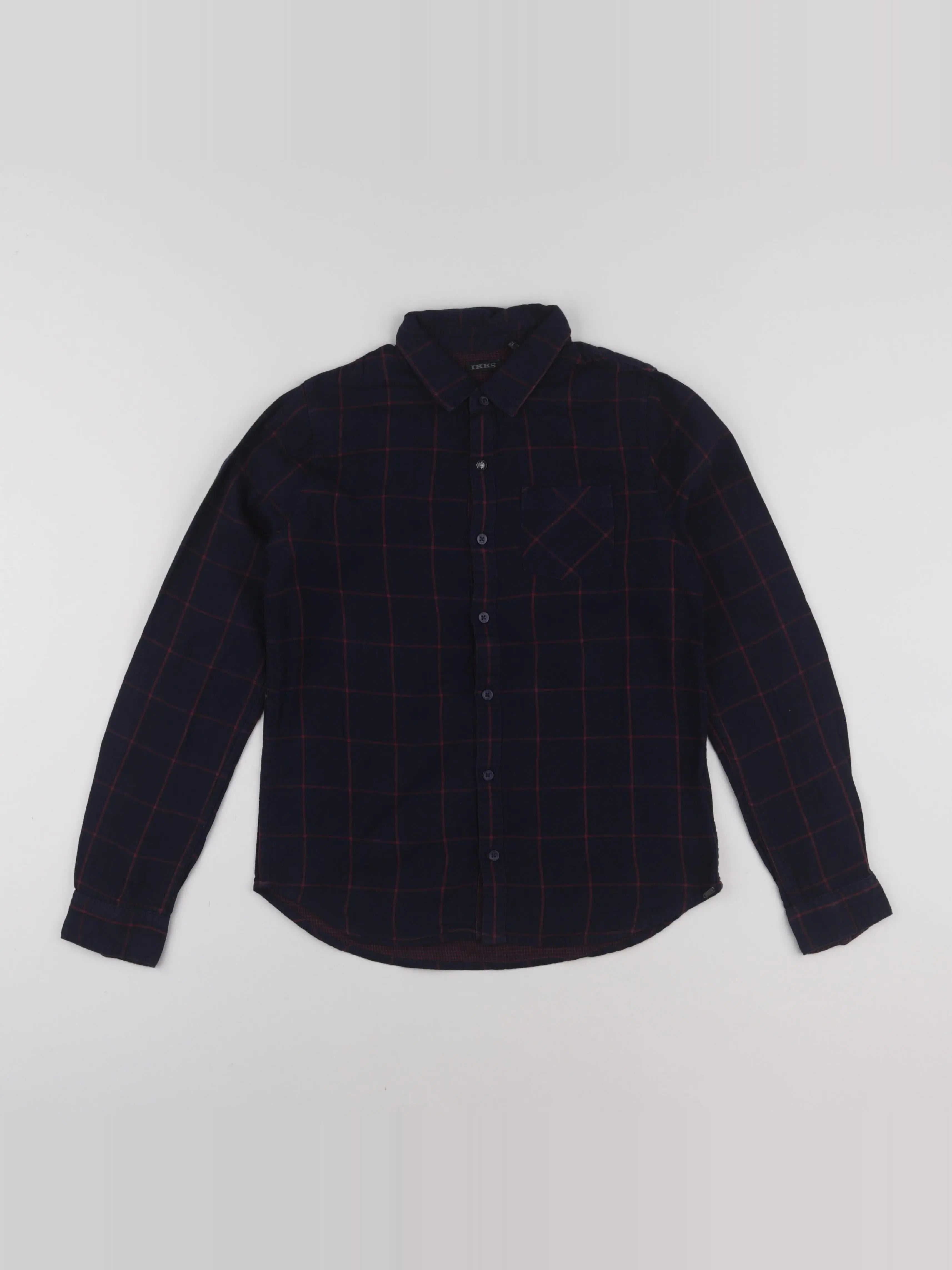 IKKS - chemise bleu - 12 ans