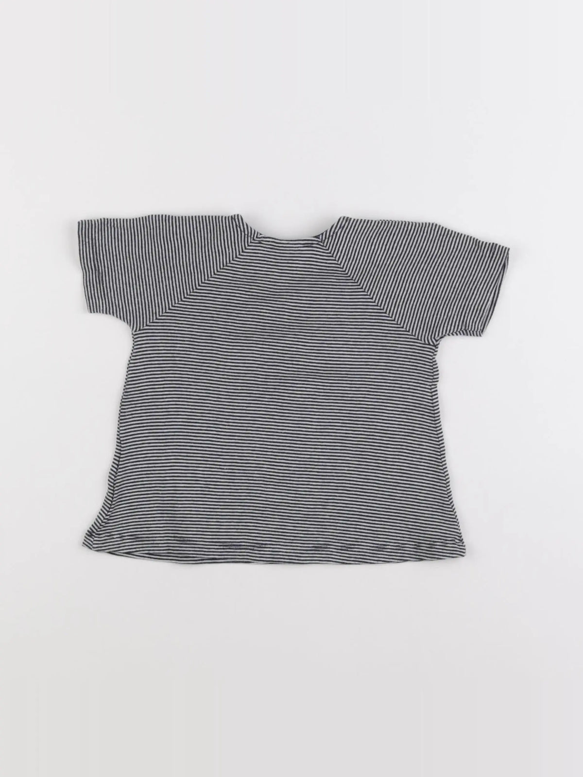 Petit Bateau - tee-shirt bleu - 18 mois