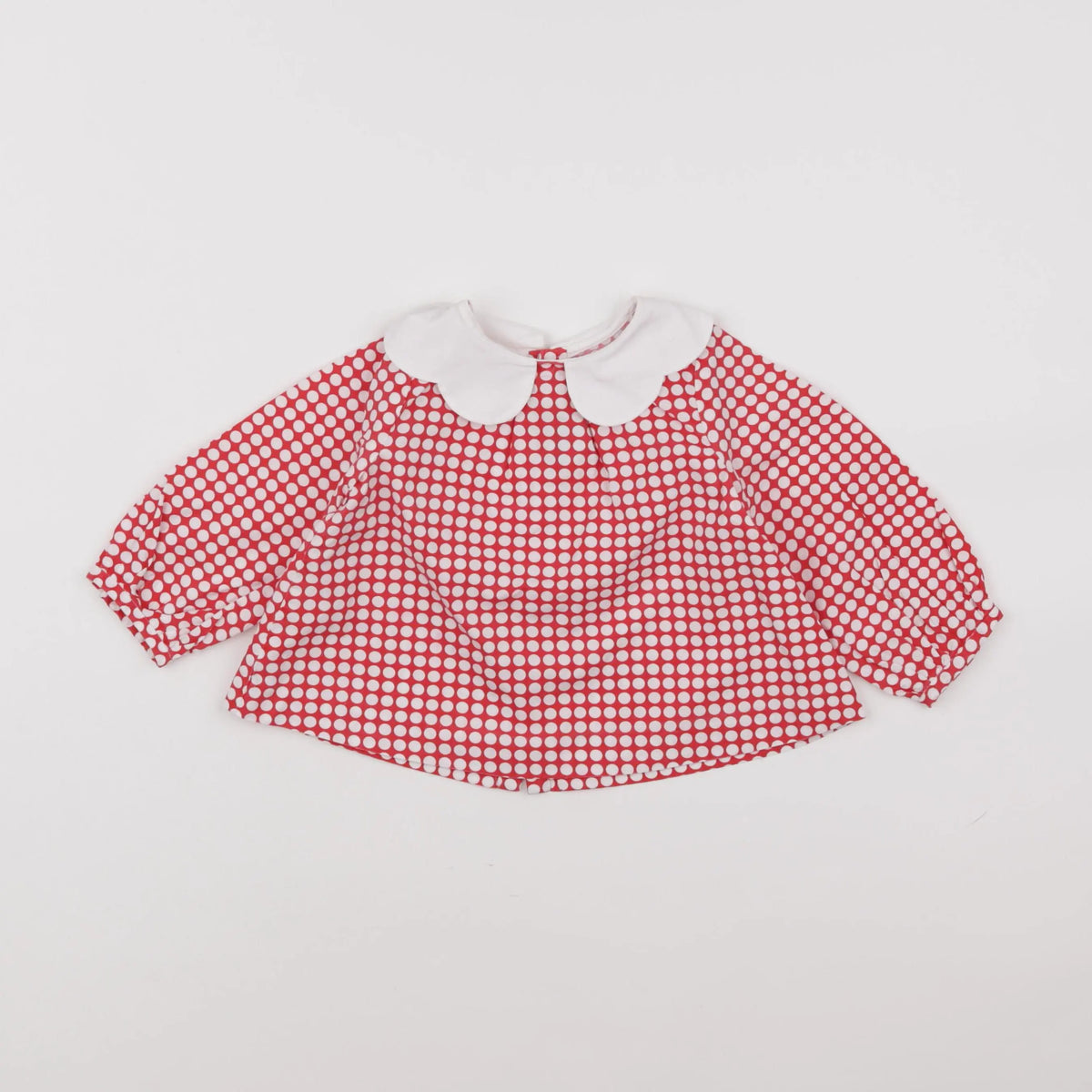Jacadi - blouse rouge - 18 mois