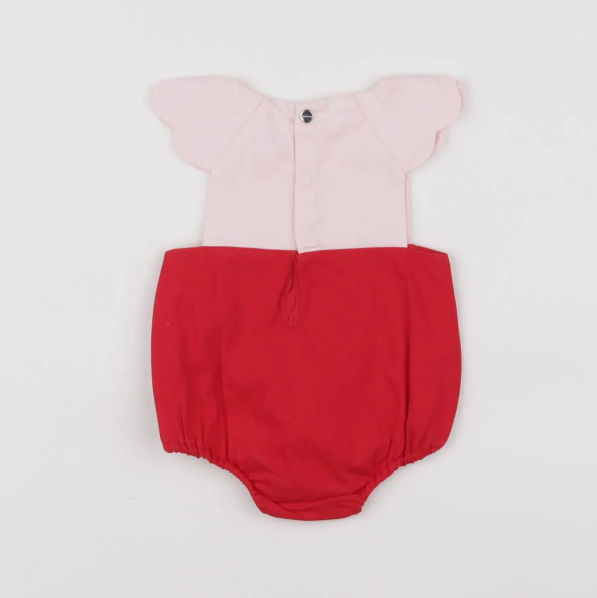 Jacadi - combinaison rouge, rose - 1 mois