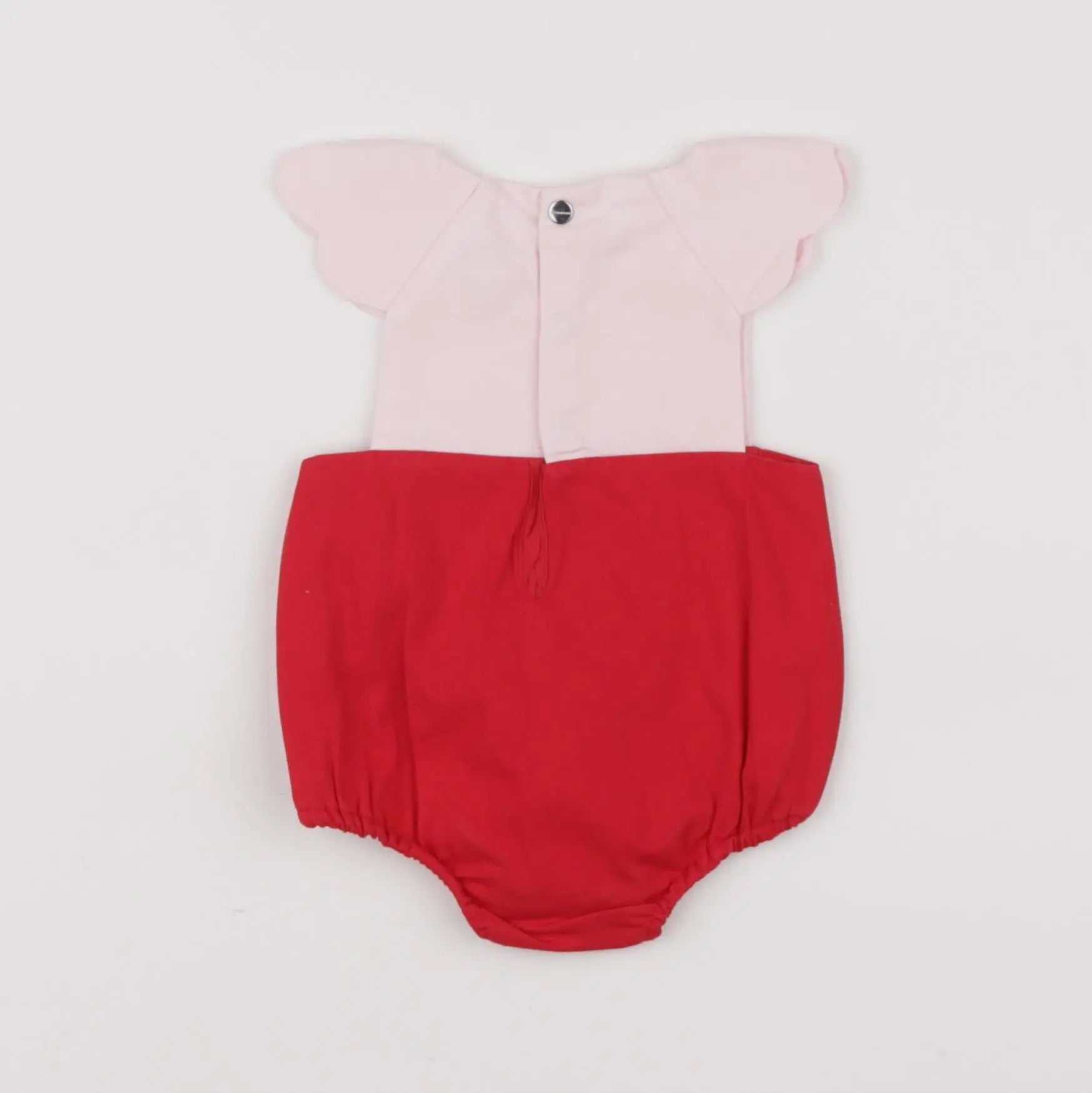 Jacadi - combinaison rouge, rose - 1 mois