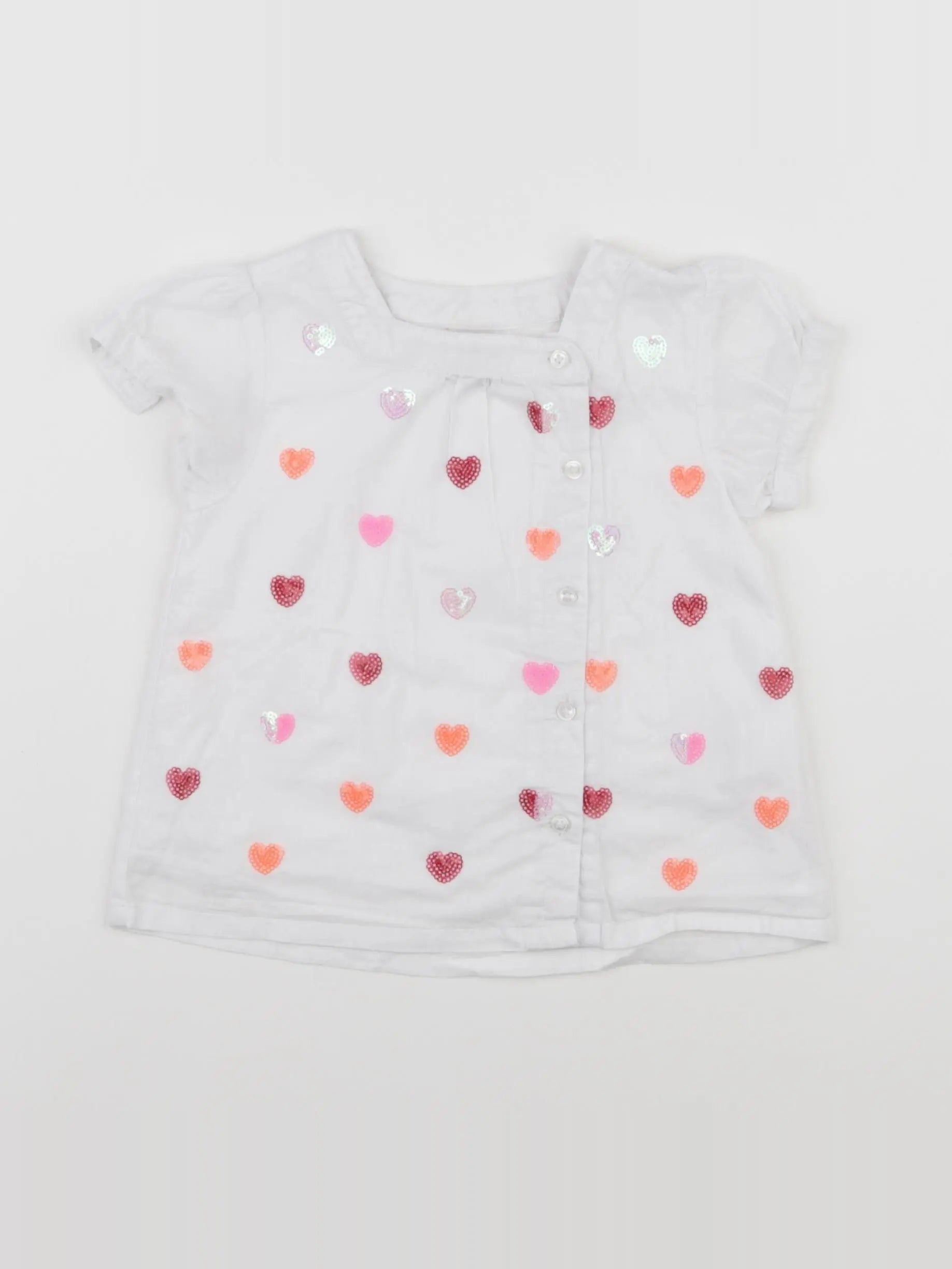 Tape à l'oeil - blouse multicolore - 12 mois