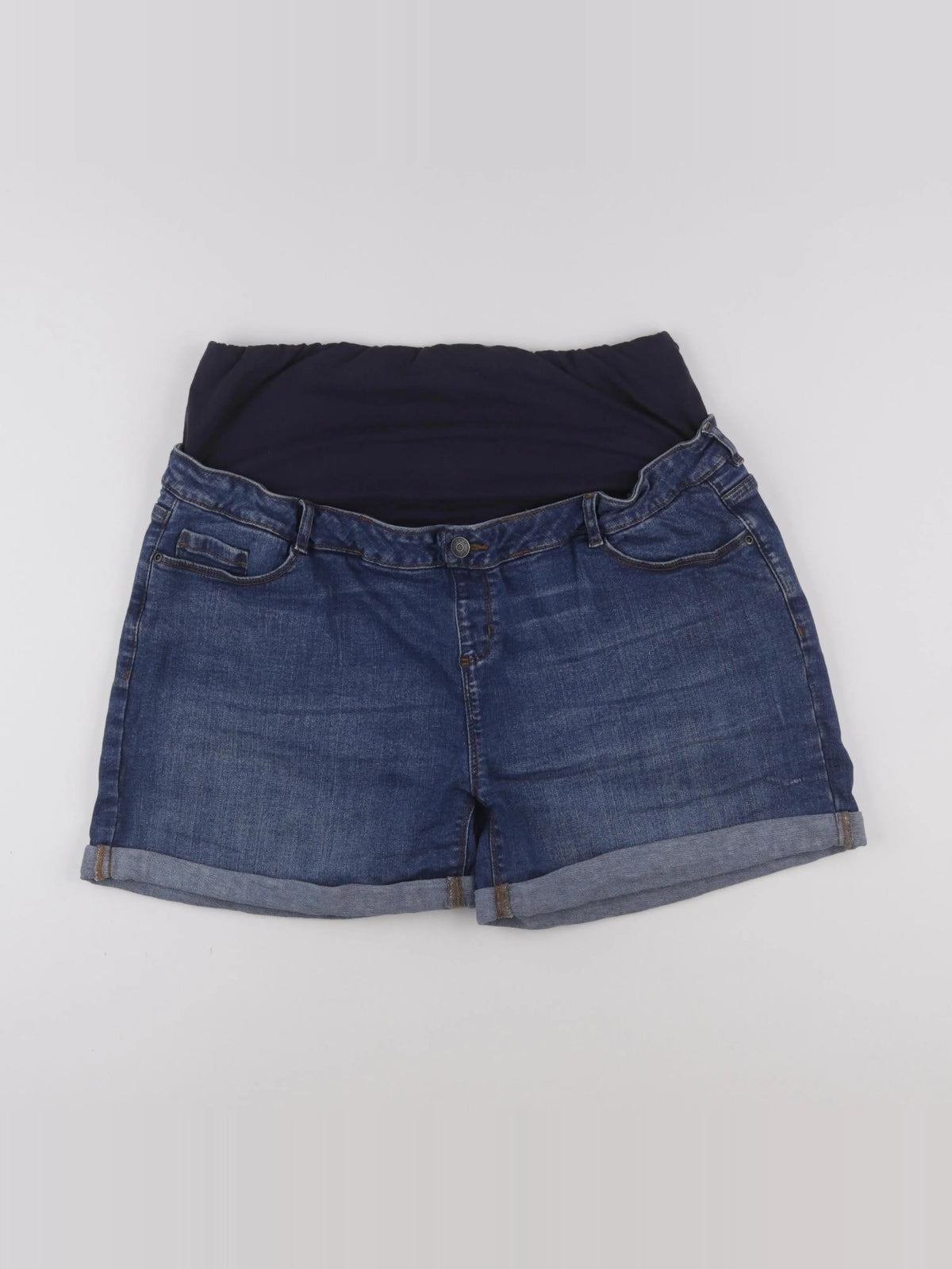 Vertbaudet - short grossesse bleu - 48