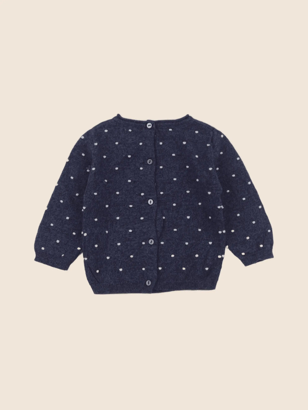 Vertbaudet - pull bleu - 6 mois
