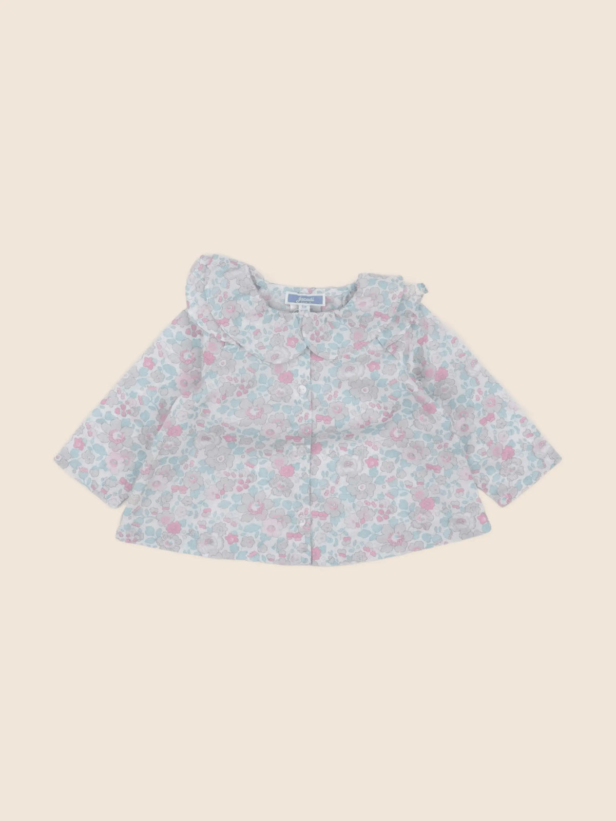 Jacadi - blouse liberty multicolore - 6 mois