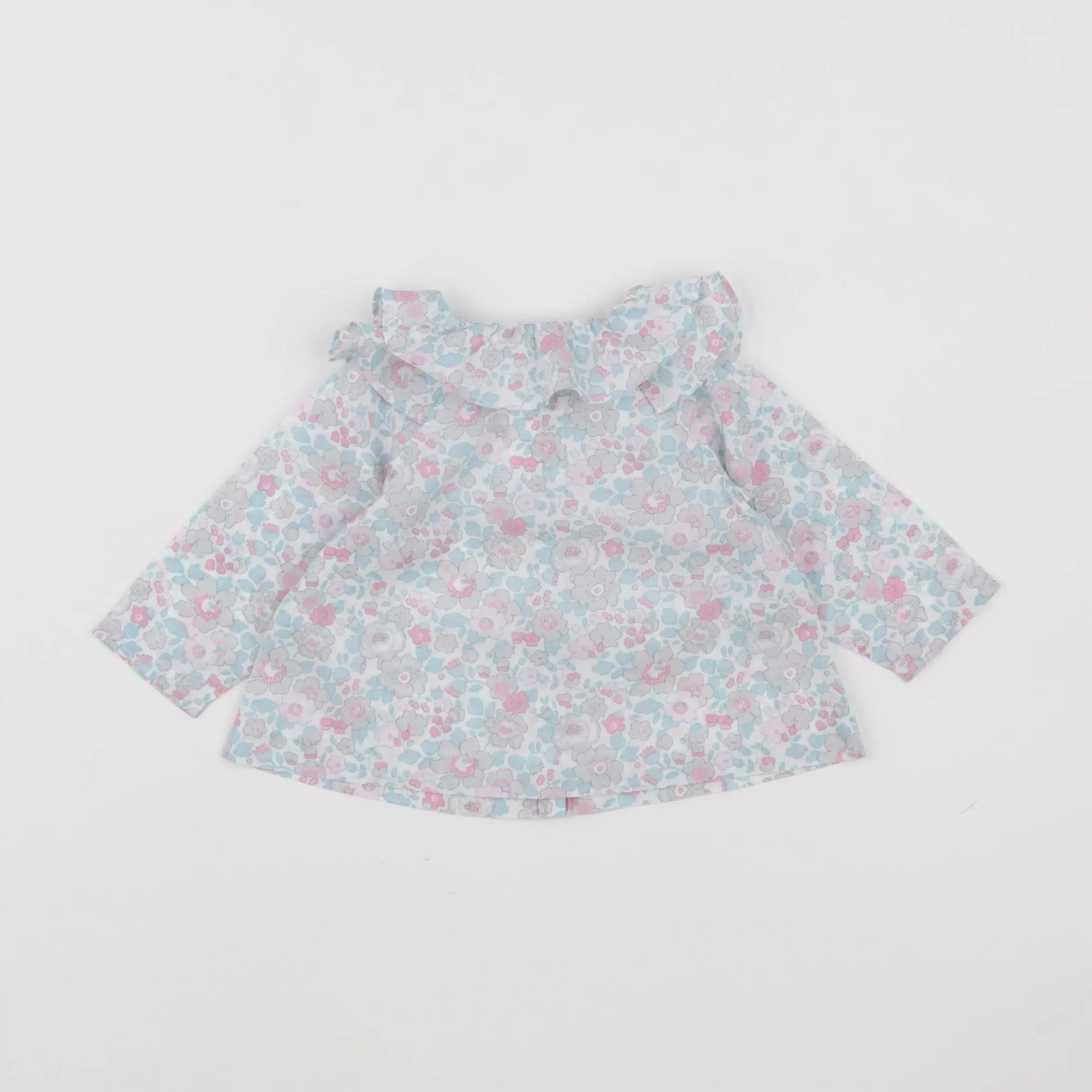 Jacadi - blouse liberty multicolore - 6 mois