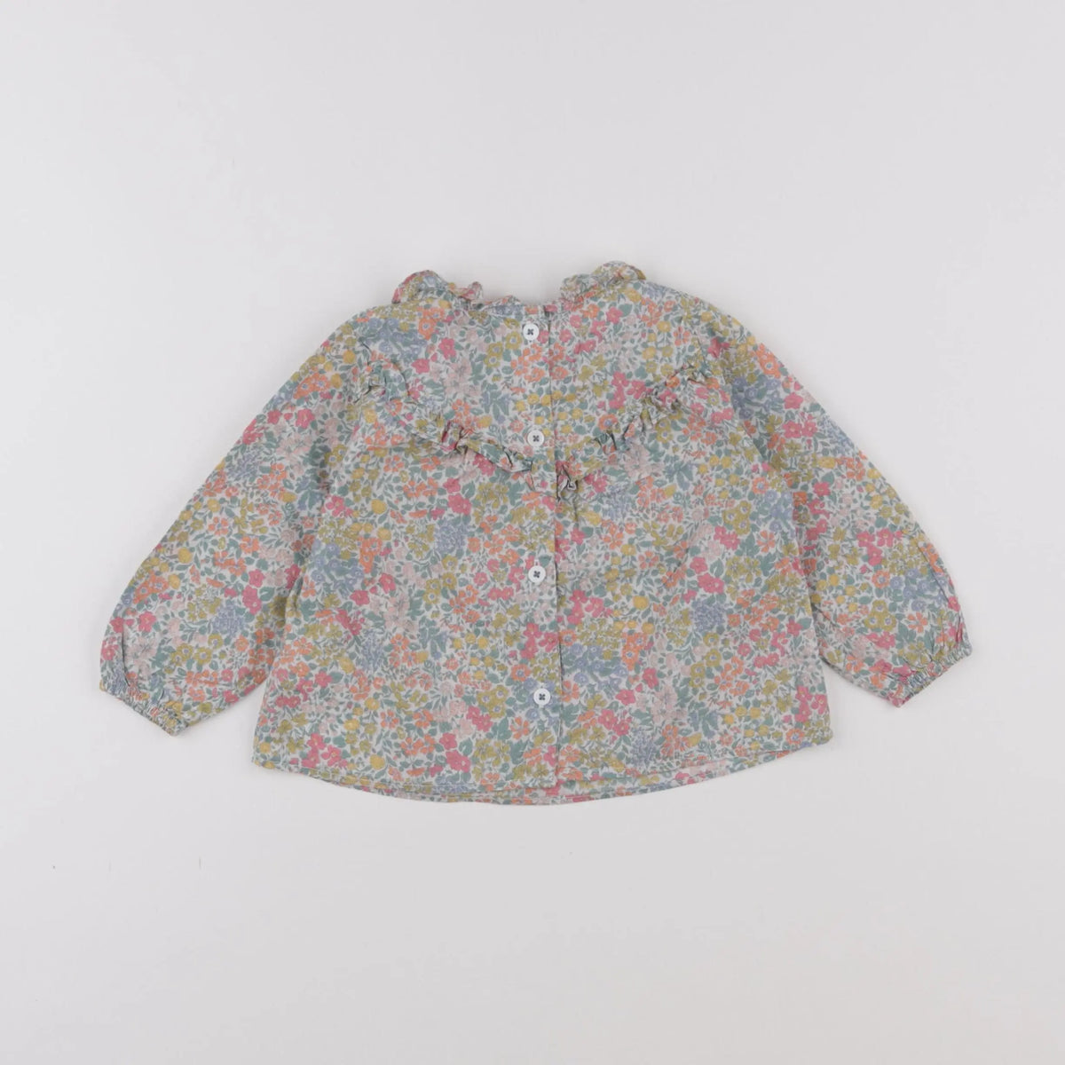 Cyrillus - blouse multicolore - 18 mois