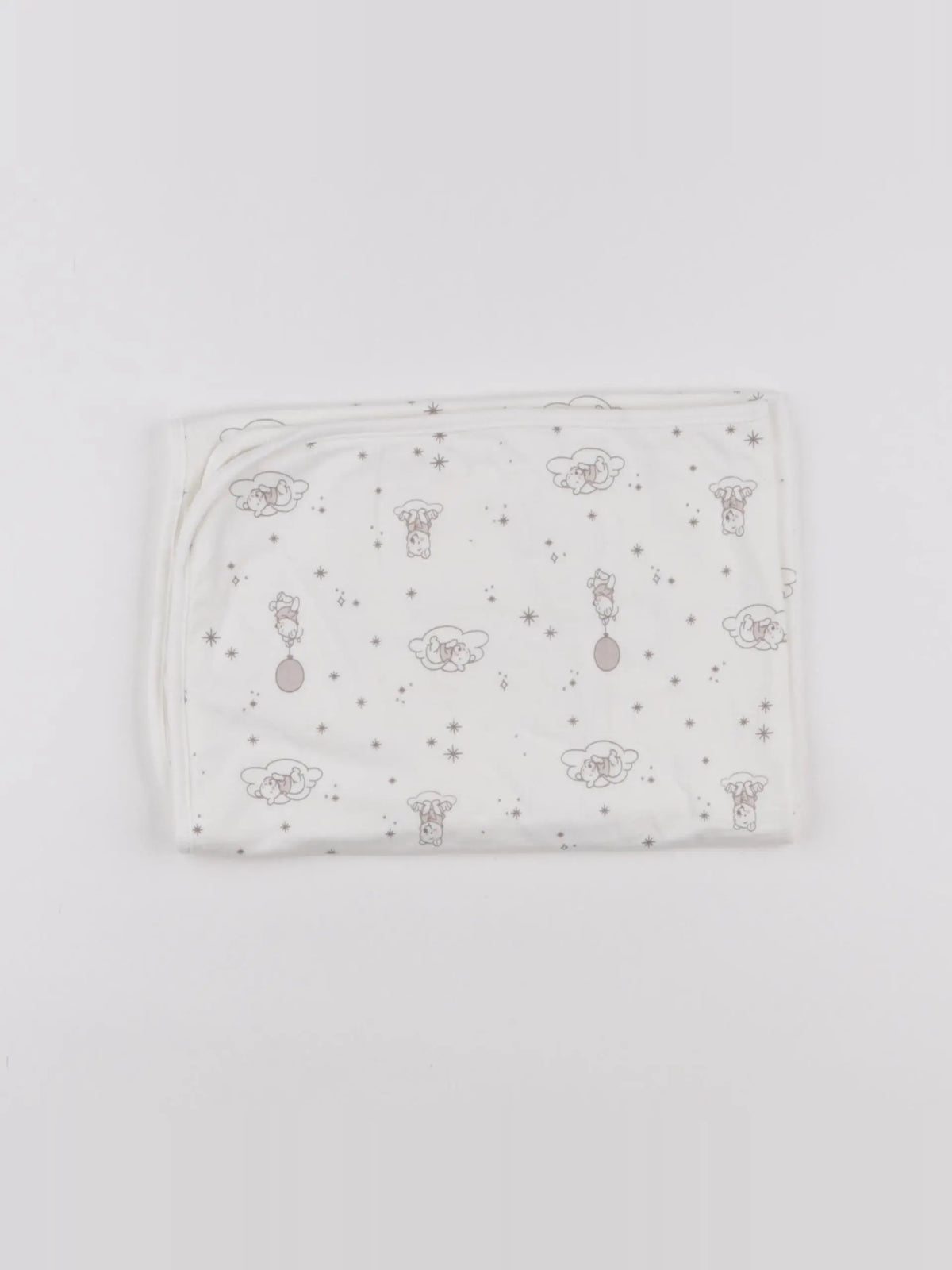 H&M - couverture blanc, marron - 70x70cm