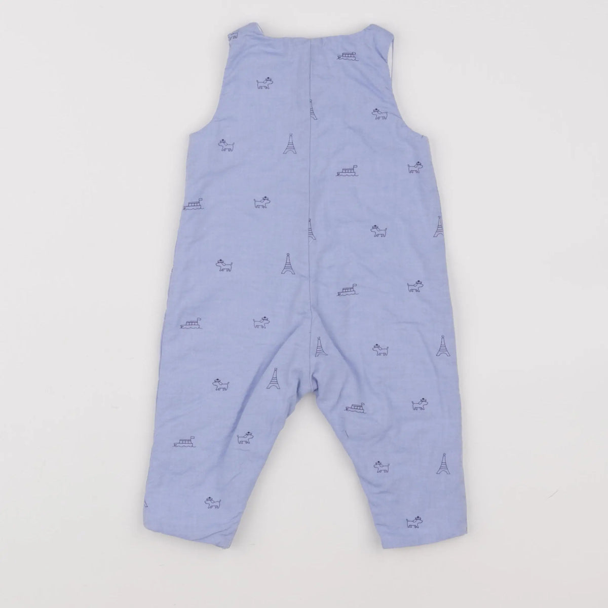 Jacadi - combinaison bleu - 6 mois