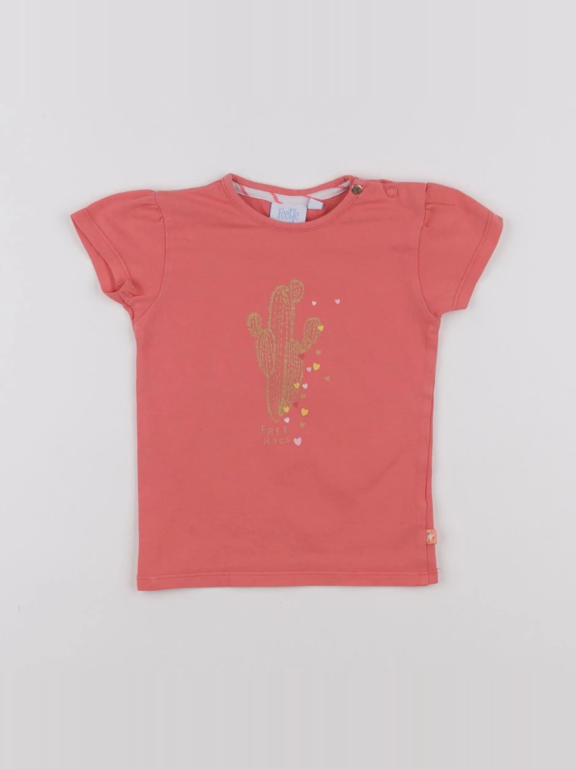 Feetje - tee-shirt rose - 18 mois