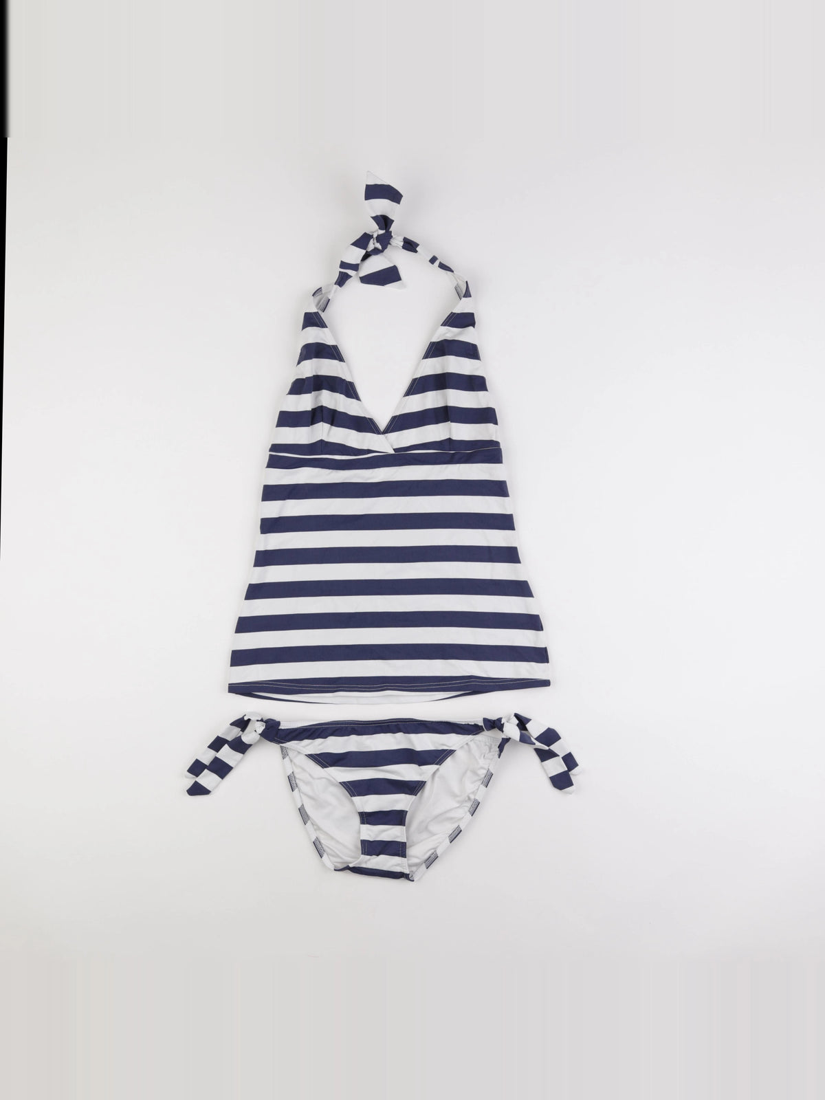 Envie de fraise - maillot de bain grossesse bleu, blanc - xs