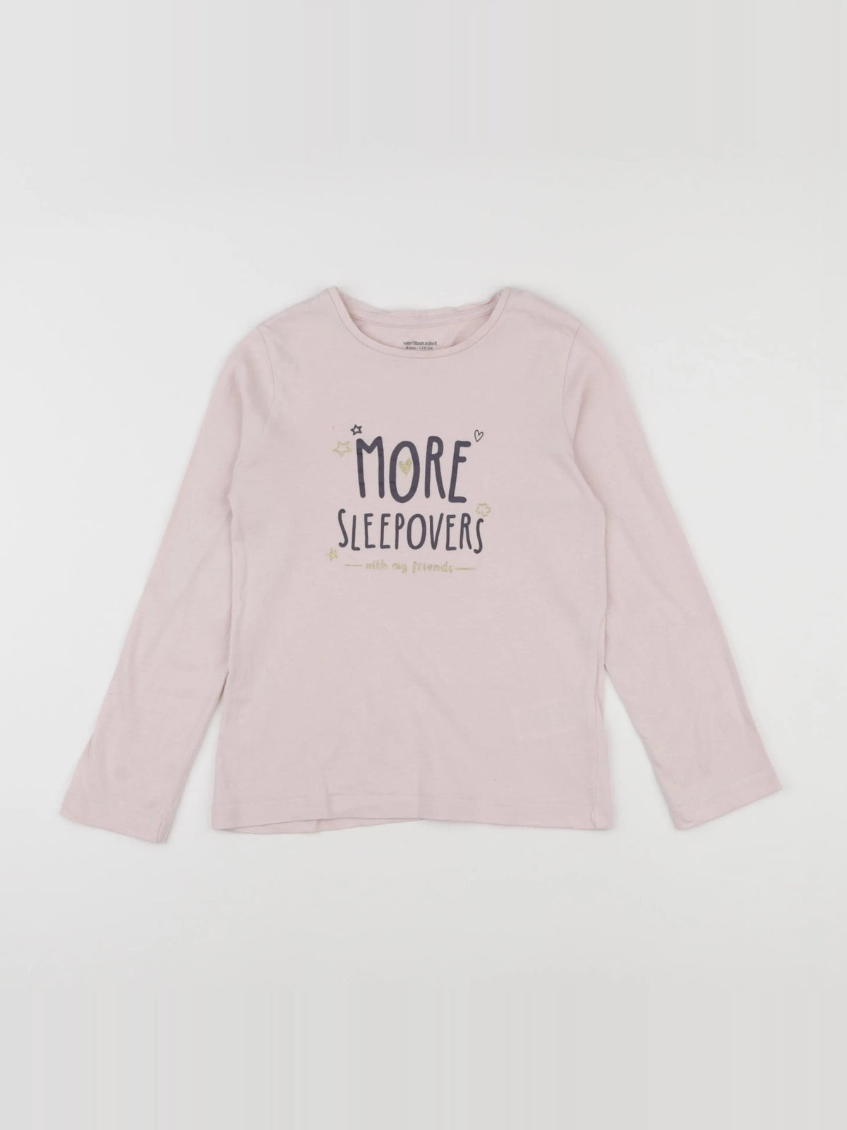 Vertbaudet - tee-shirt rose - 8 ans
