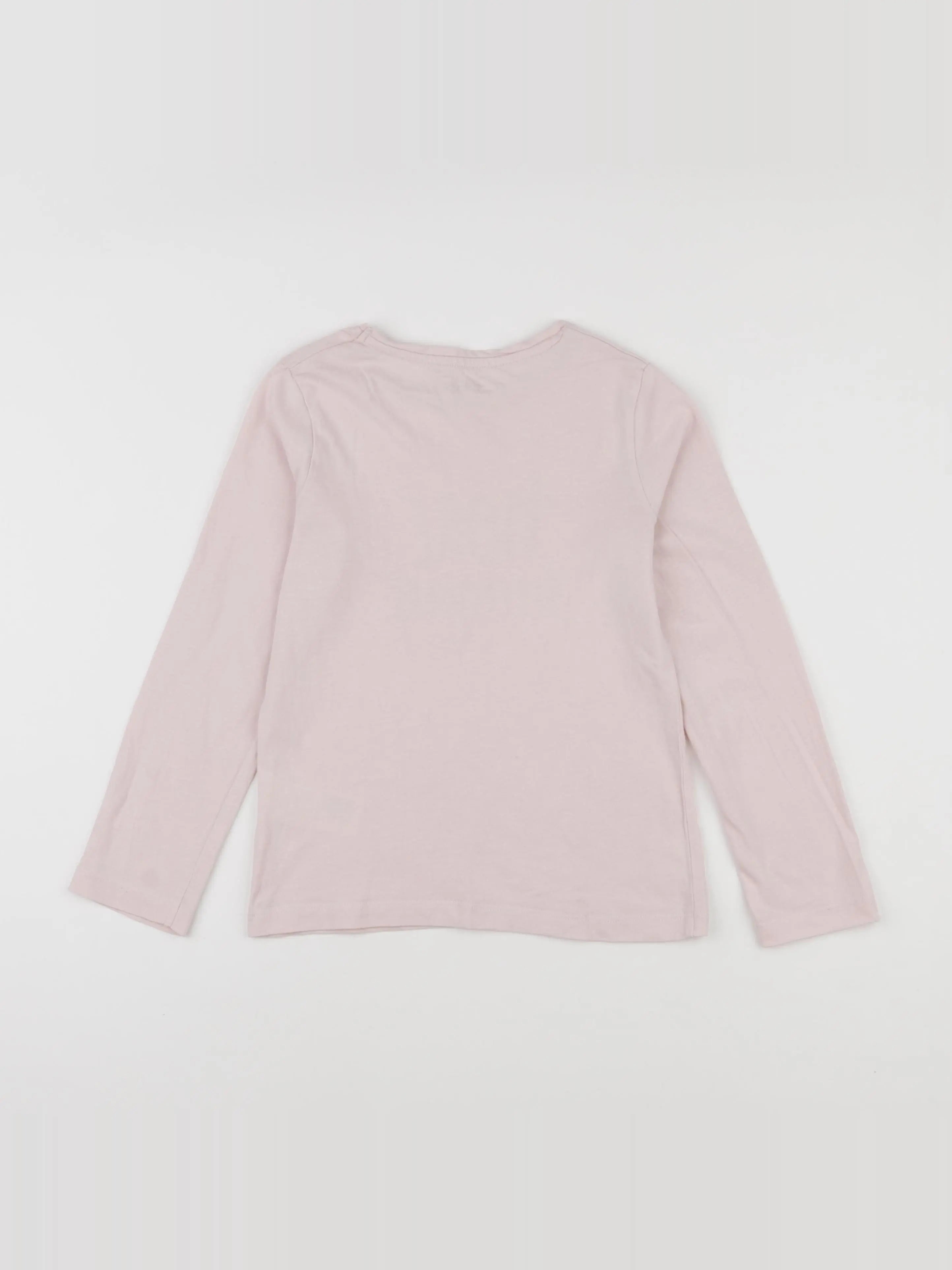 Vertbaudet - tee-shirt rose - 8 ans