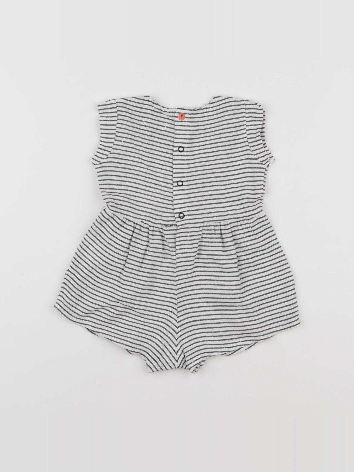 IKKS - combinaison blanc, gris - 6 mois